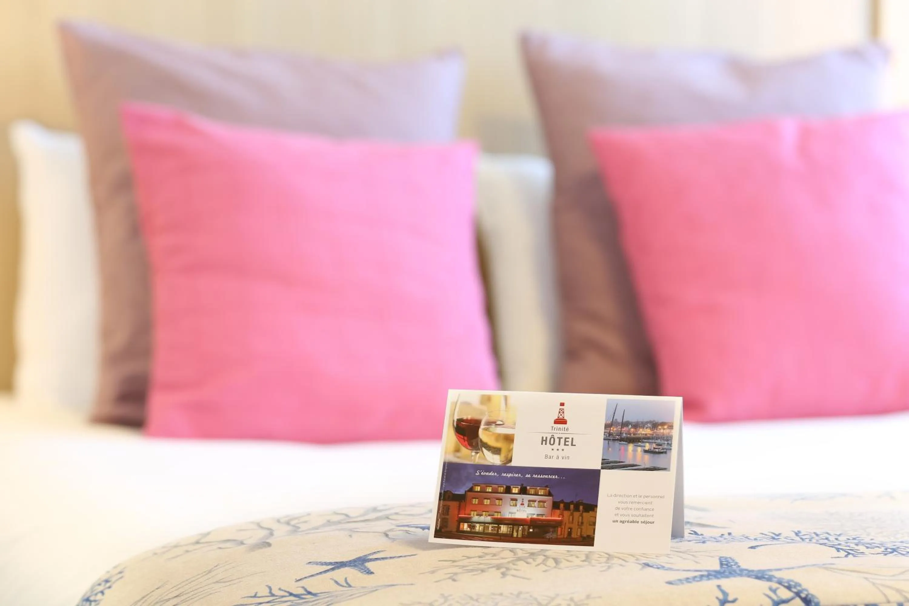 Bed in Trinite Hotel