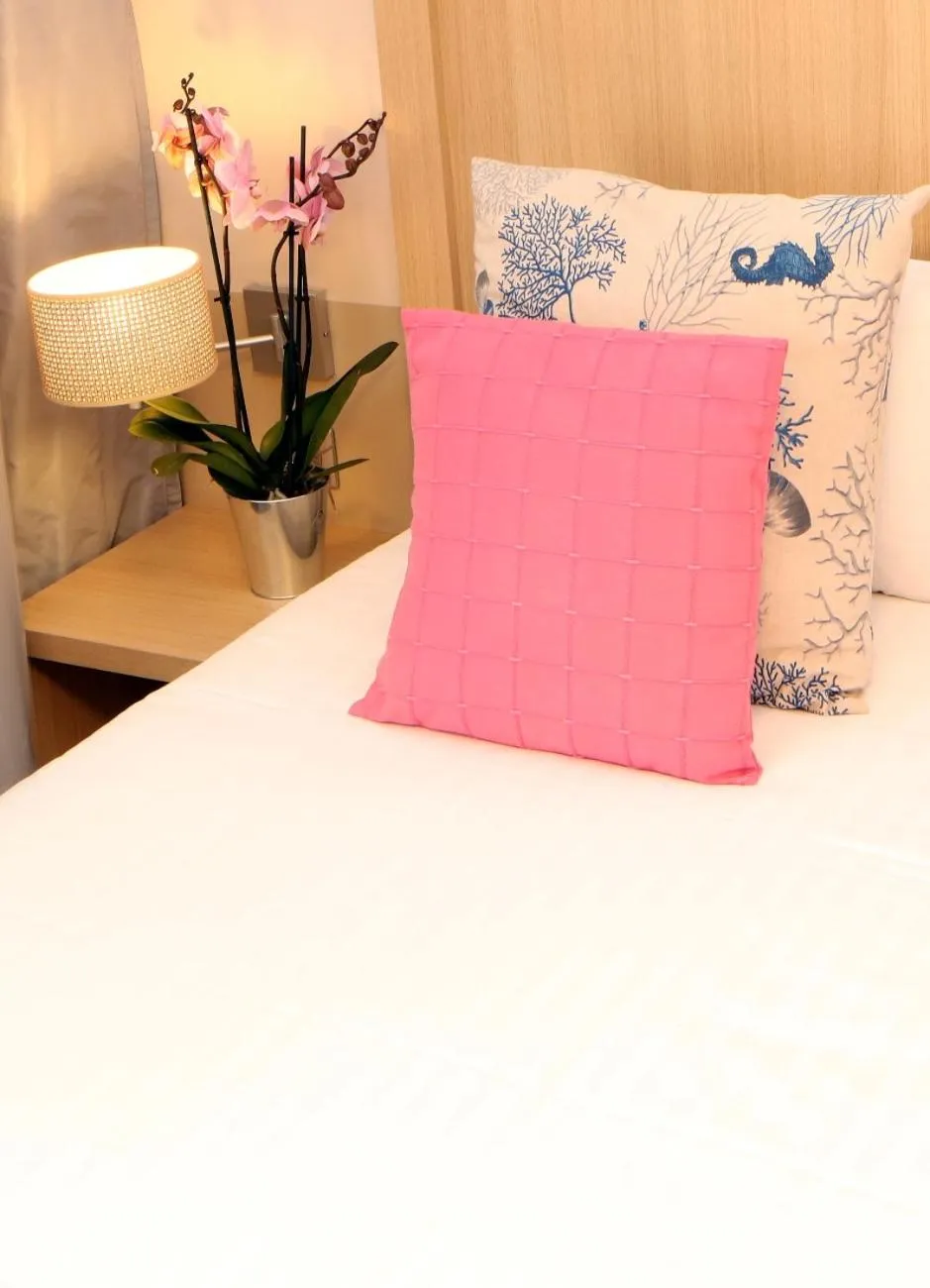 Decorative detail, Bed in Trinite Hotel