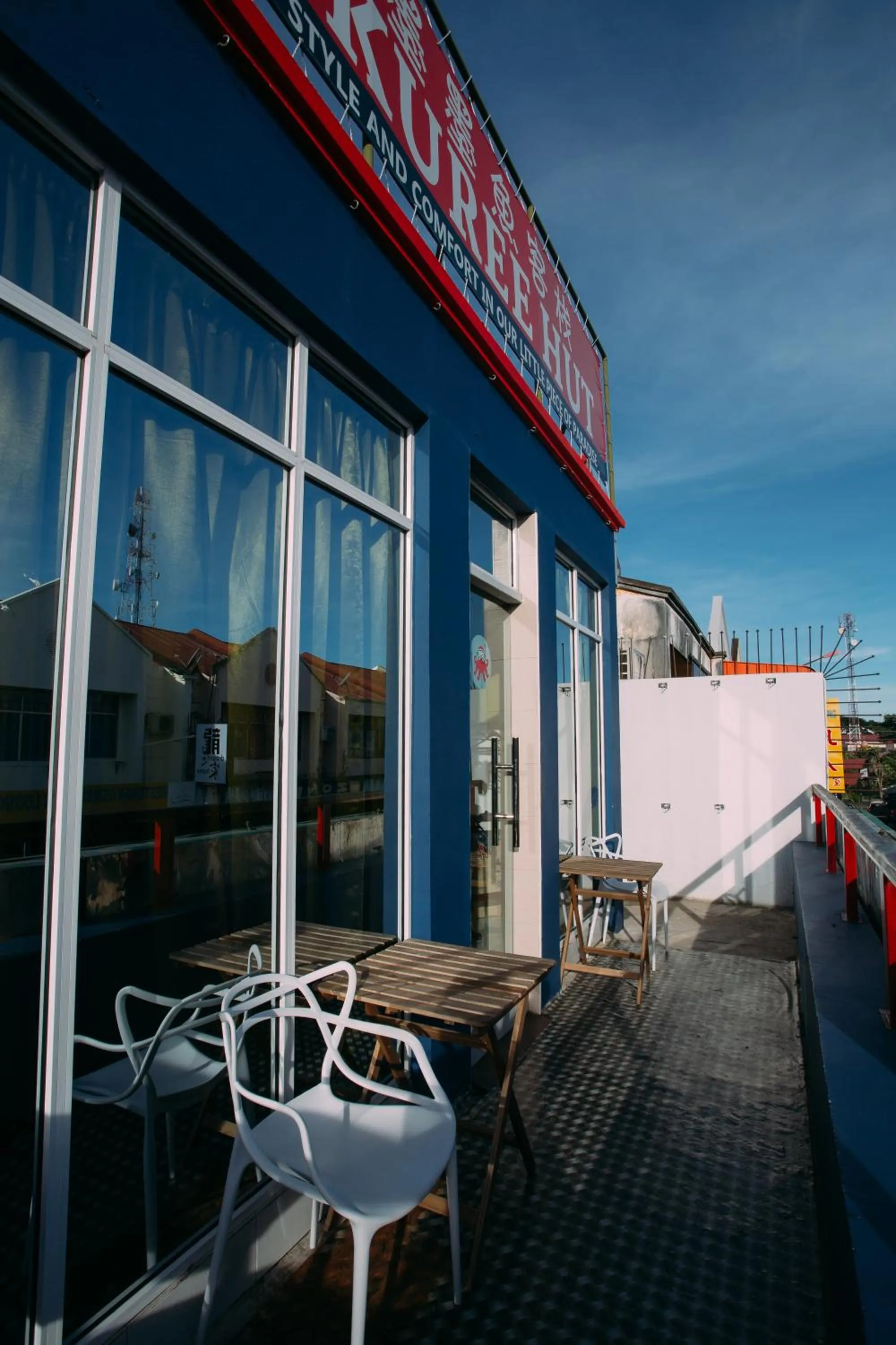Balcony/Terrace in Kuree Hut