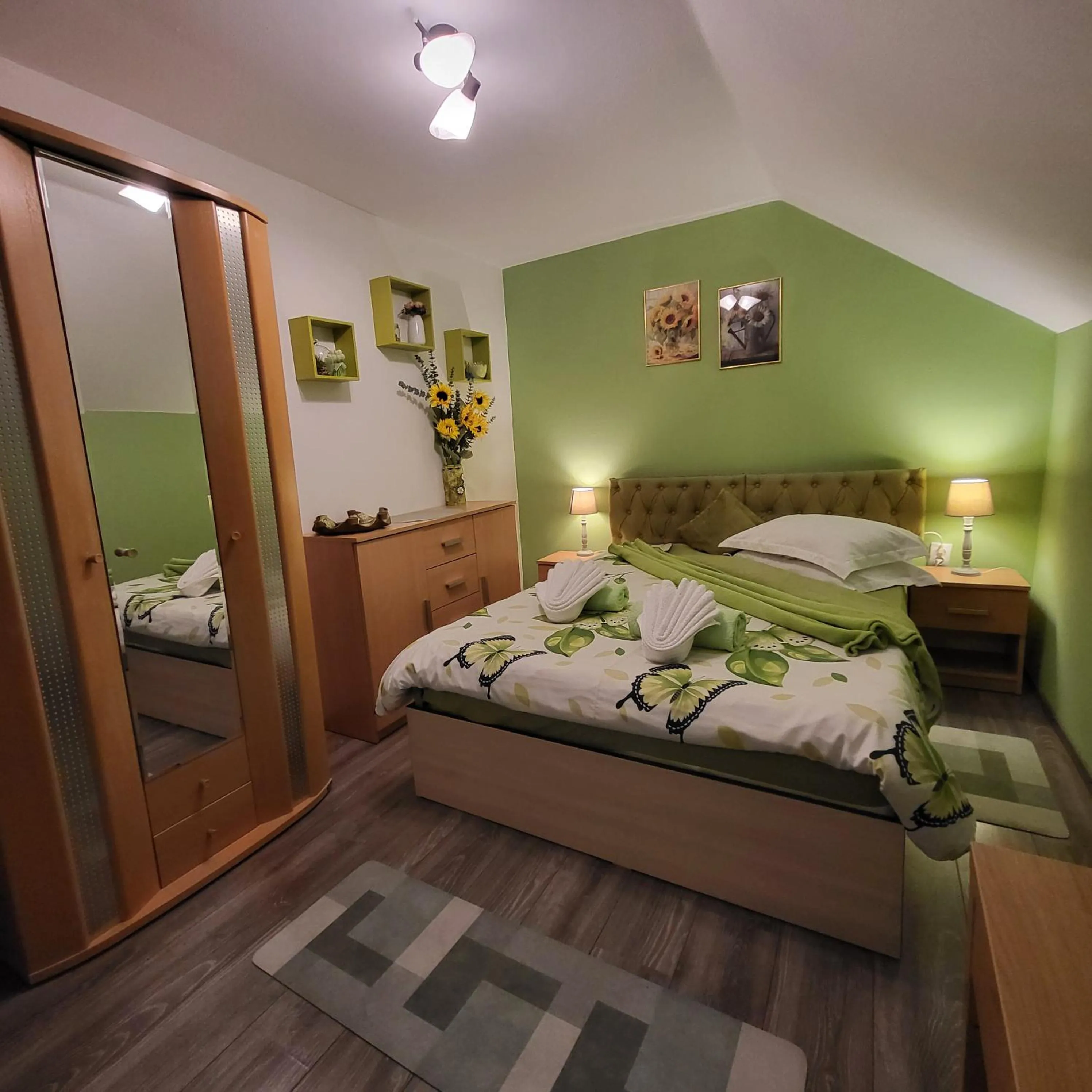 Bed in Dumbrava Ursului