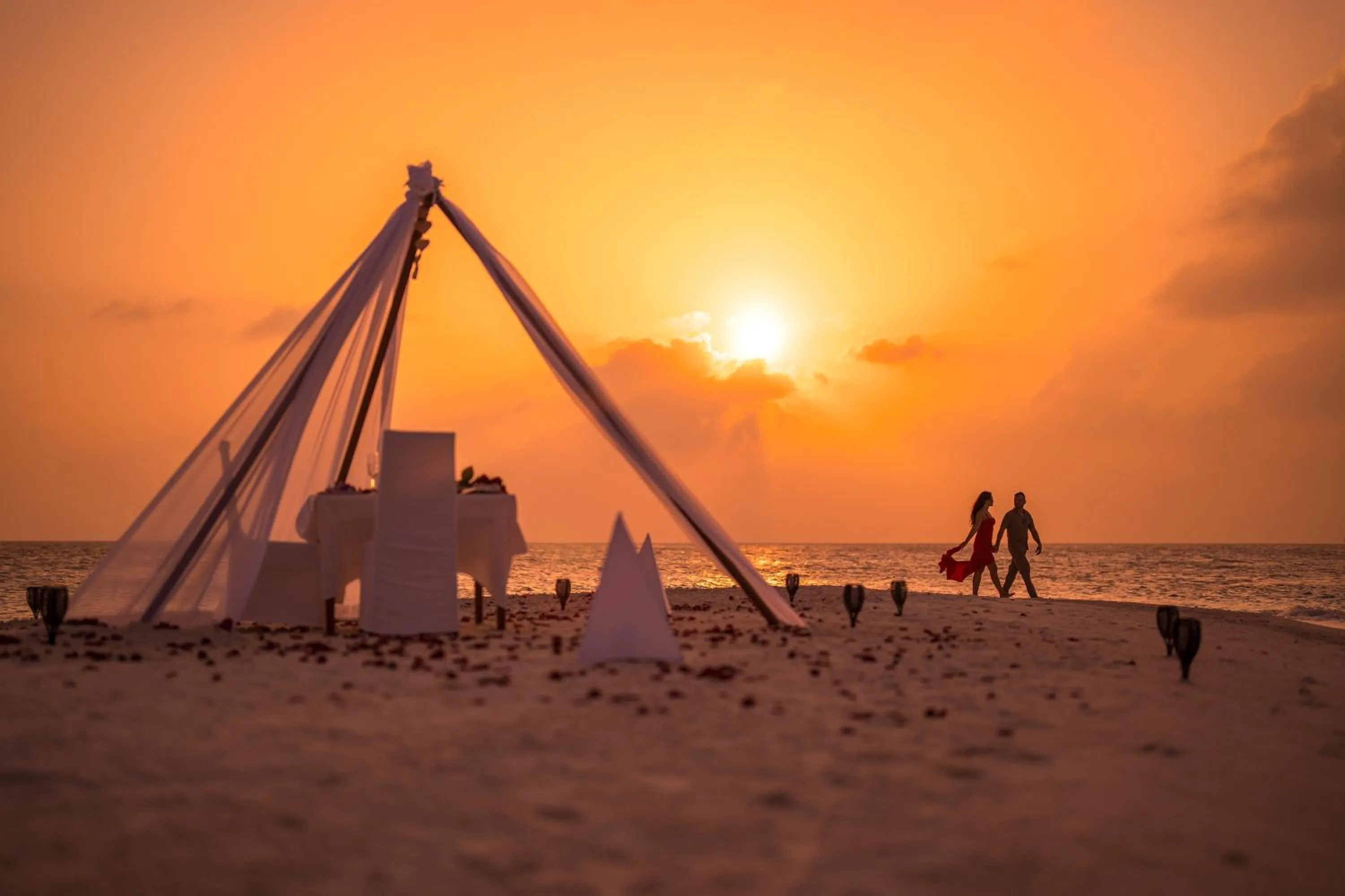 Dining area in Coco Palm Dhuni Kolhu