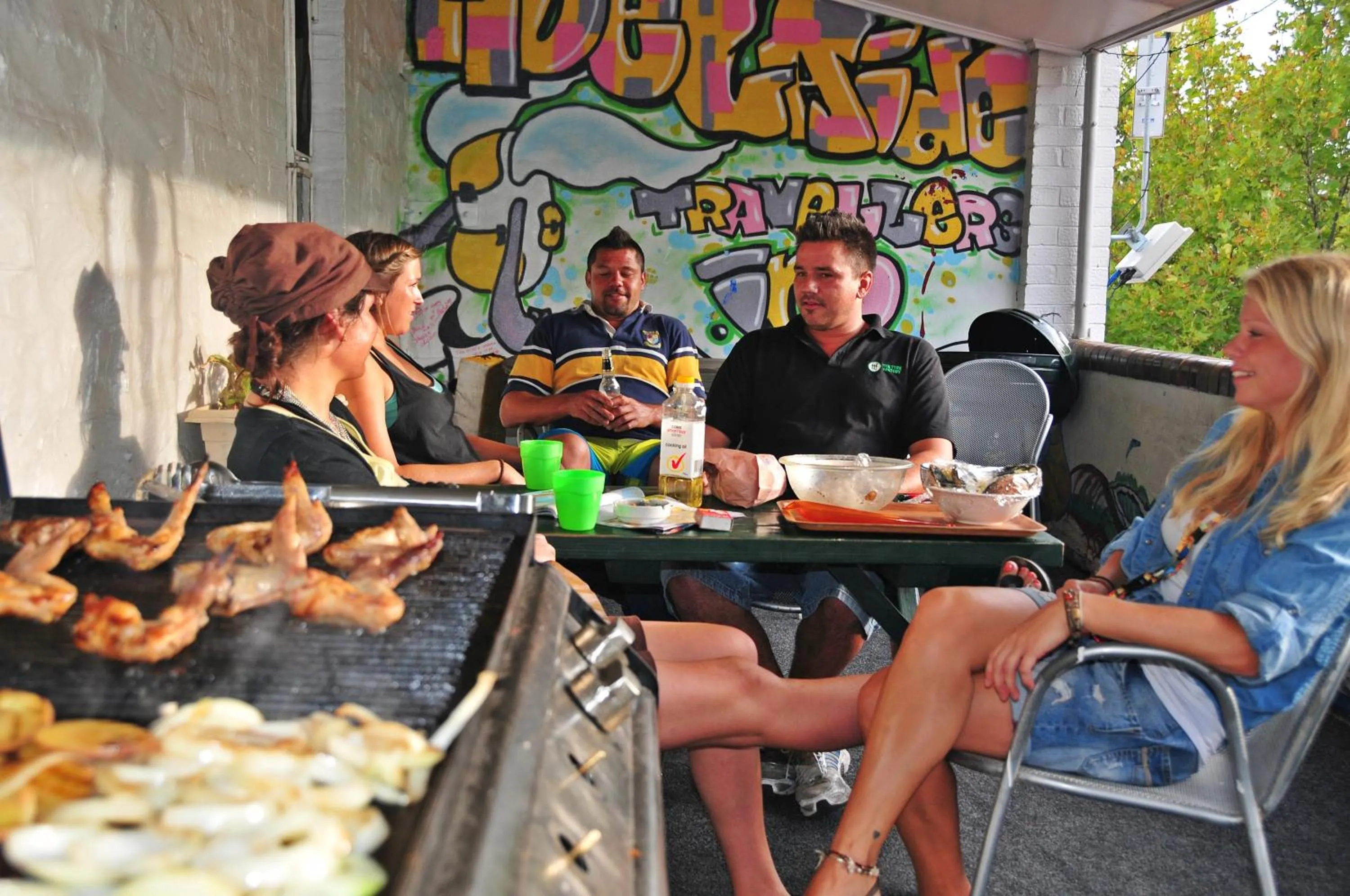 Food in Adelaide Travellers Inn Backpackers Hostel