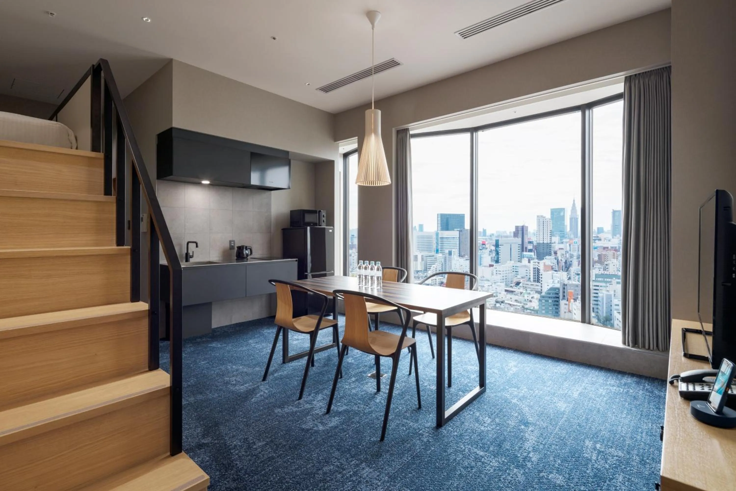 Living room in Hundred Stay Tokyo Shinjuku