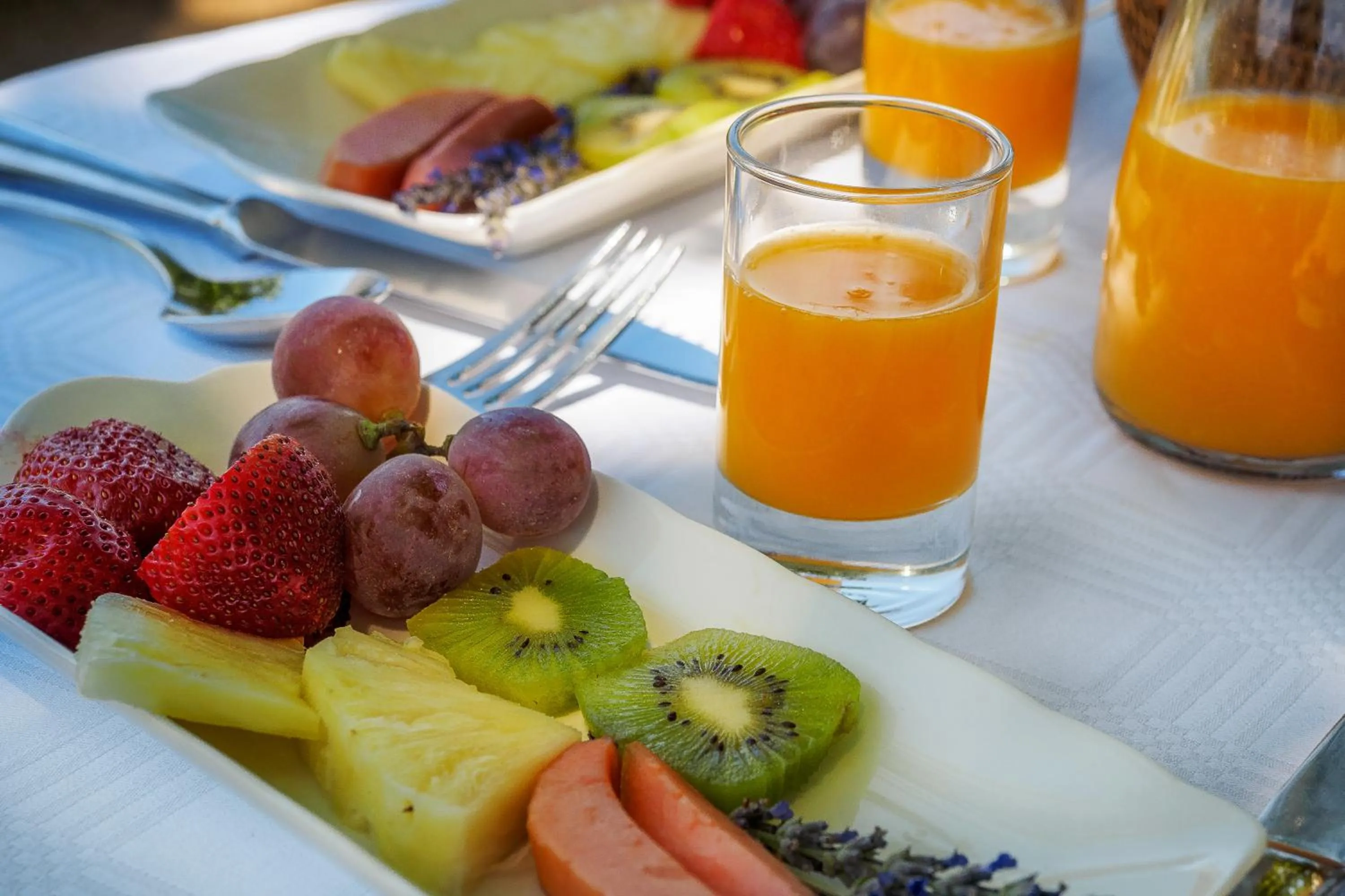 Food close-up in Auberge Clermont