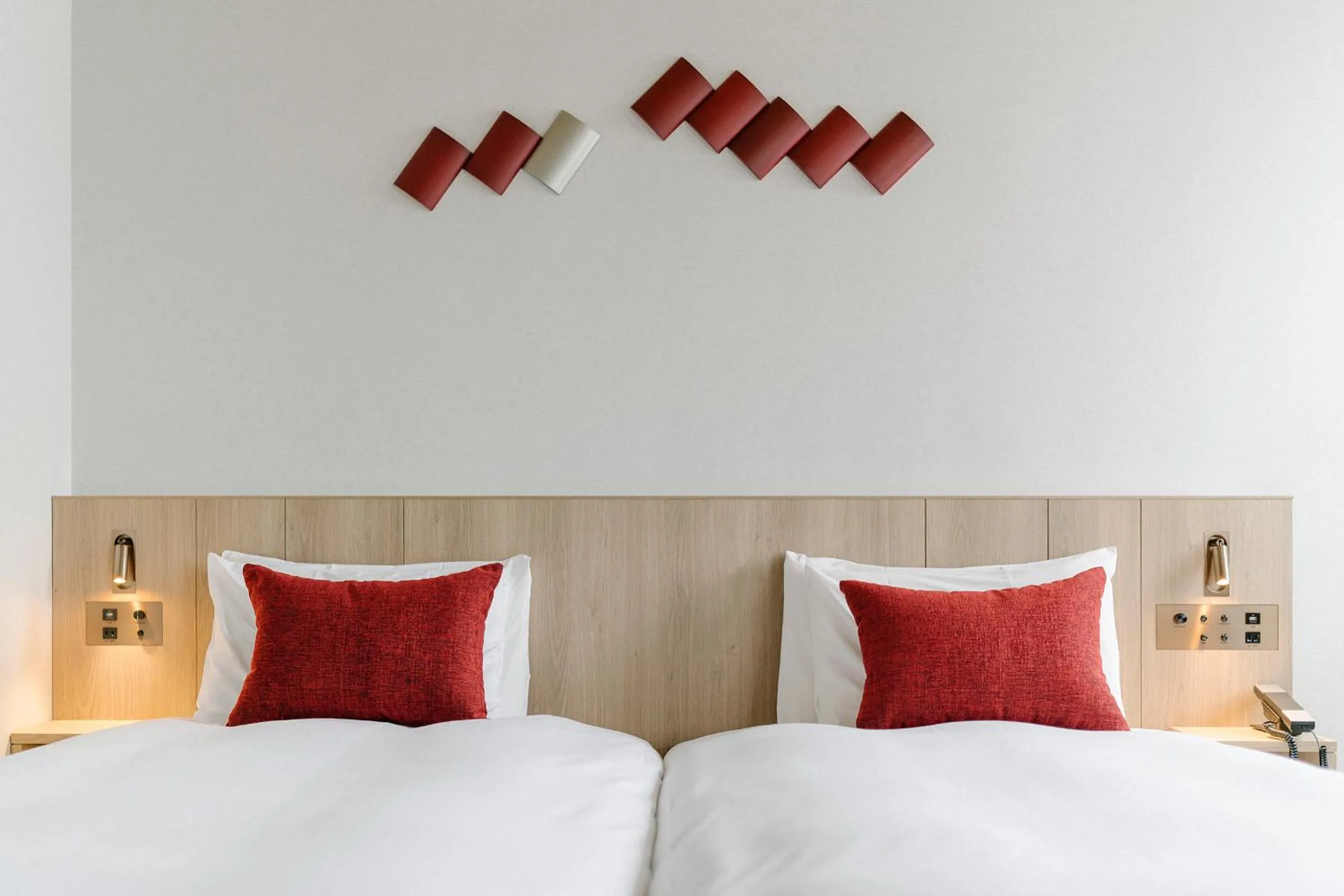 Bed in Hotel JAL City Haneda Tokyo