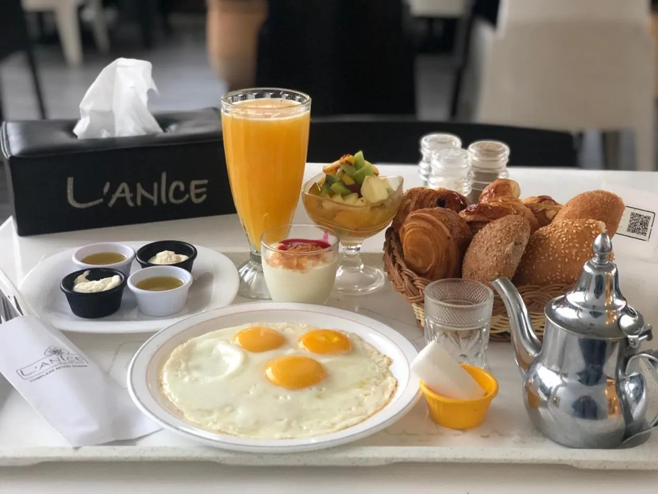 Breakfast in Studiotel Afoud