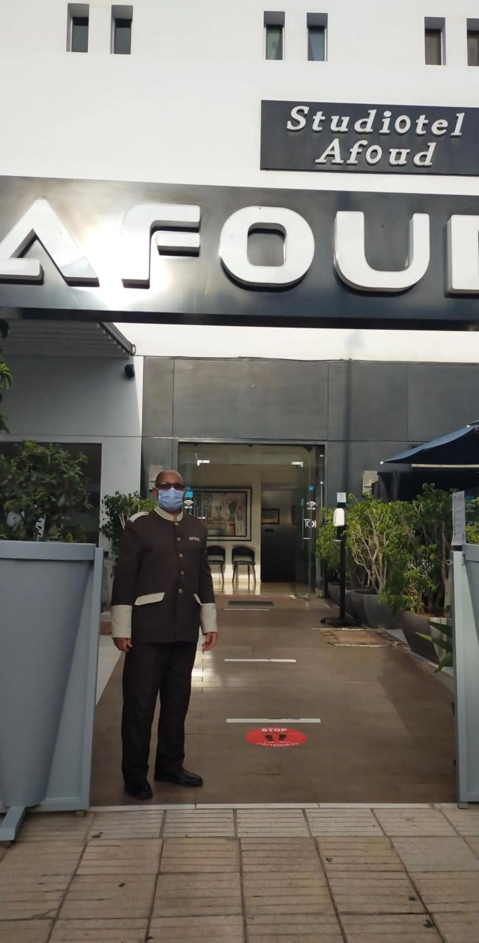 Property building in Studiotel Afoud