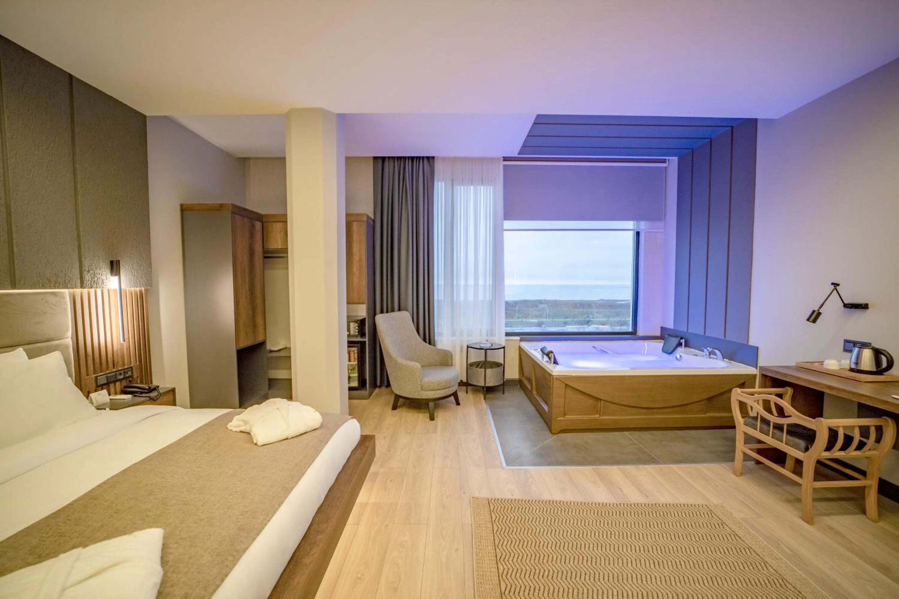 Natural landscape, Bed in Aksular Hotel