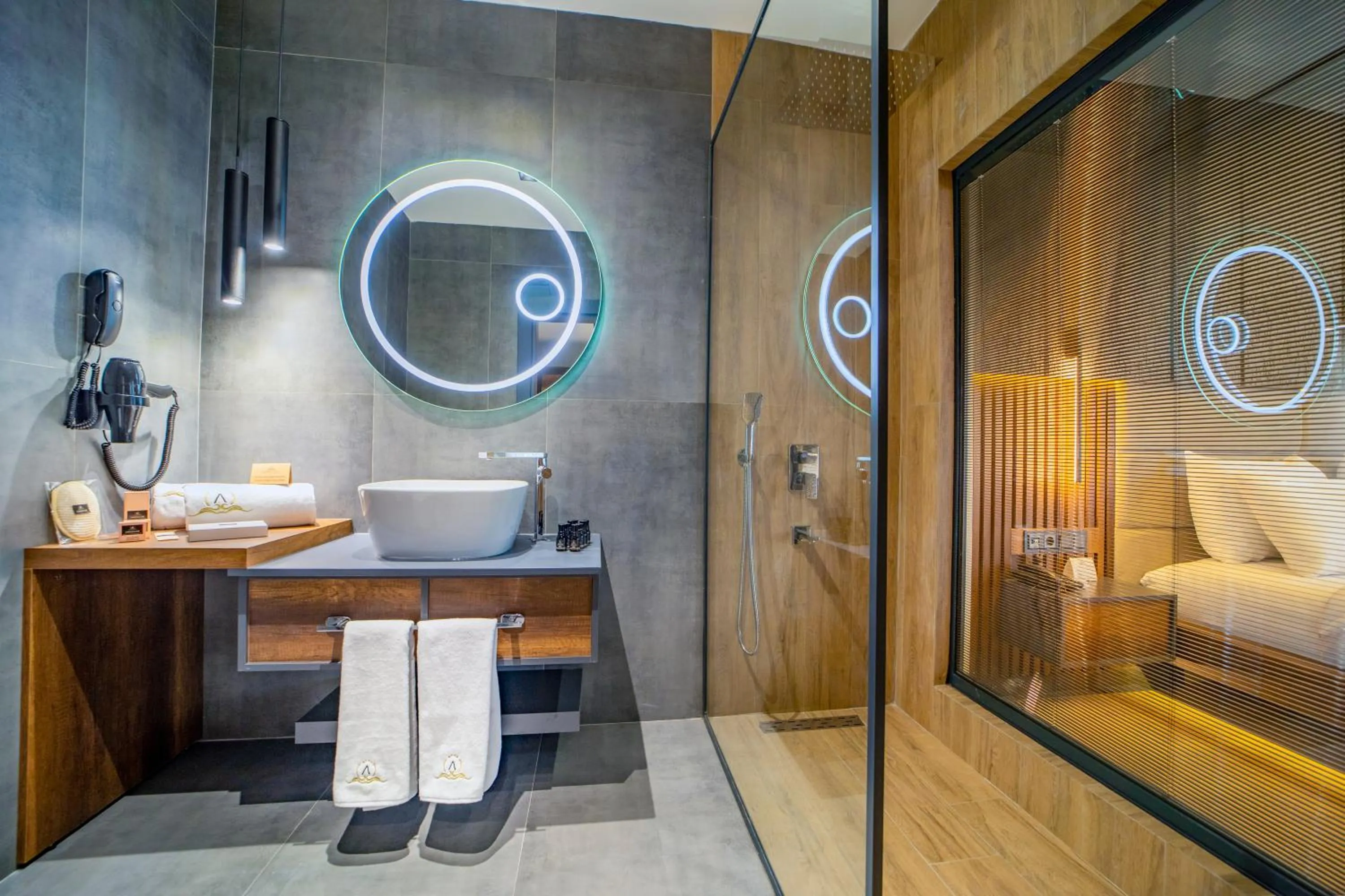 Shower in Aksular Hotel