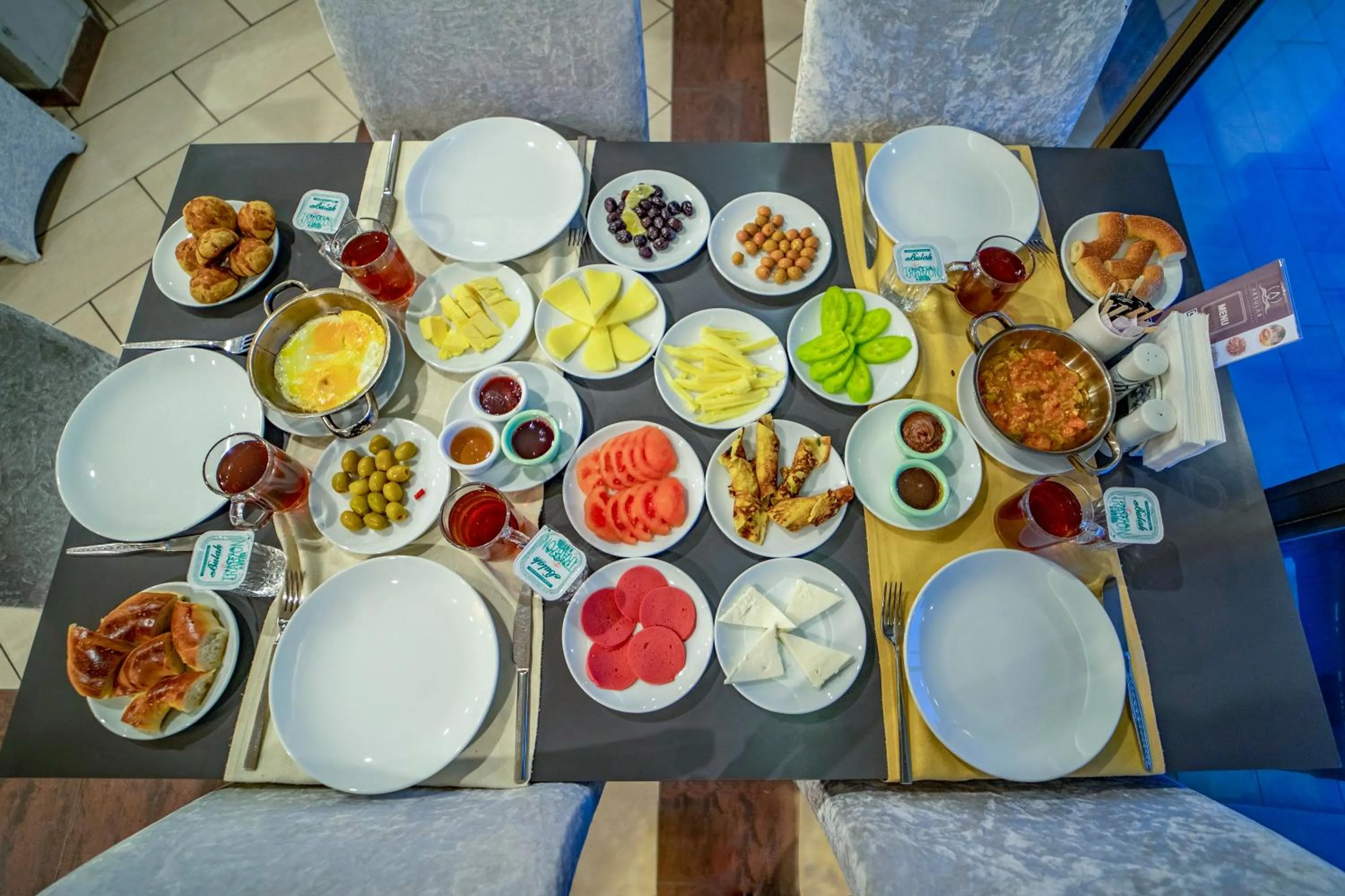 Food in Aksular Hotel