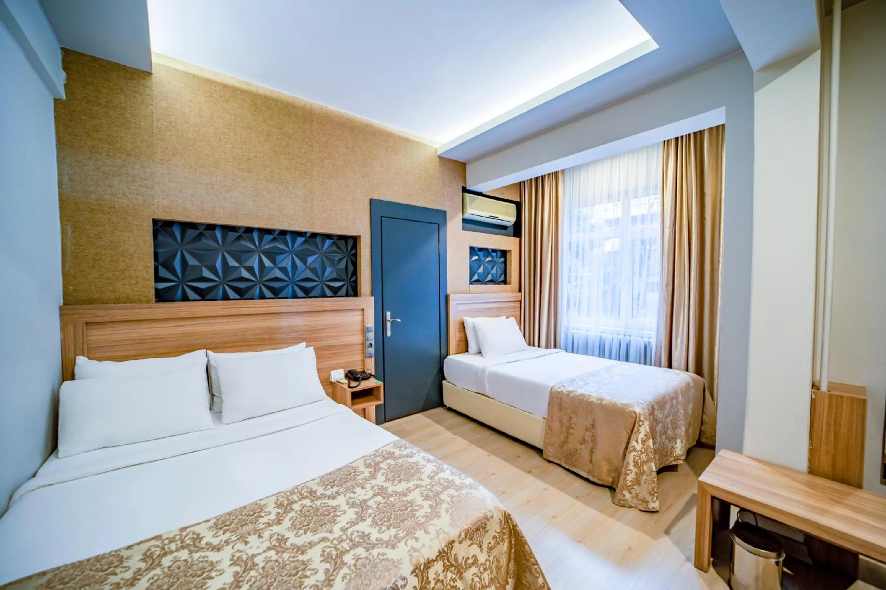 Bed in Aksular Hotel