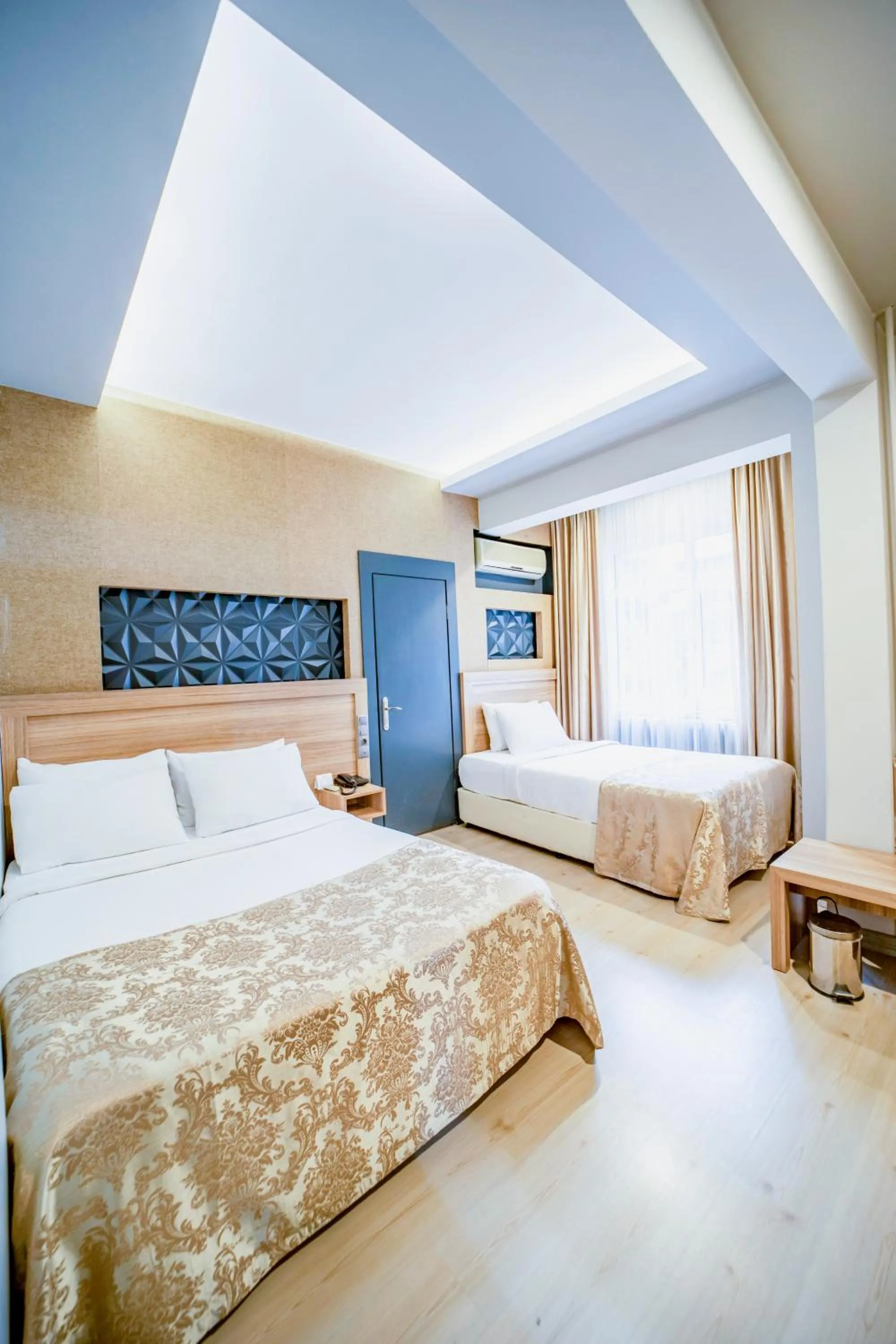 Bed in Aksular Hotel