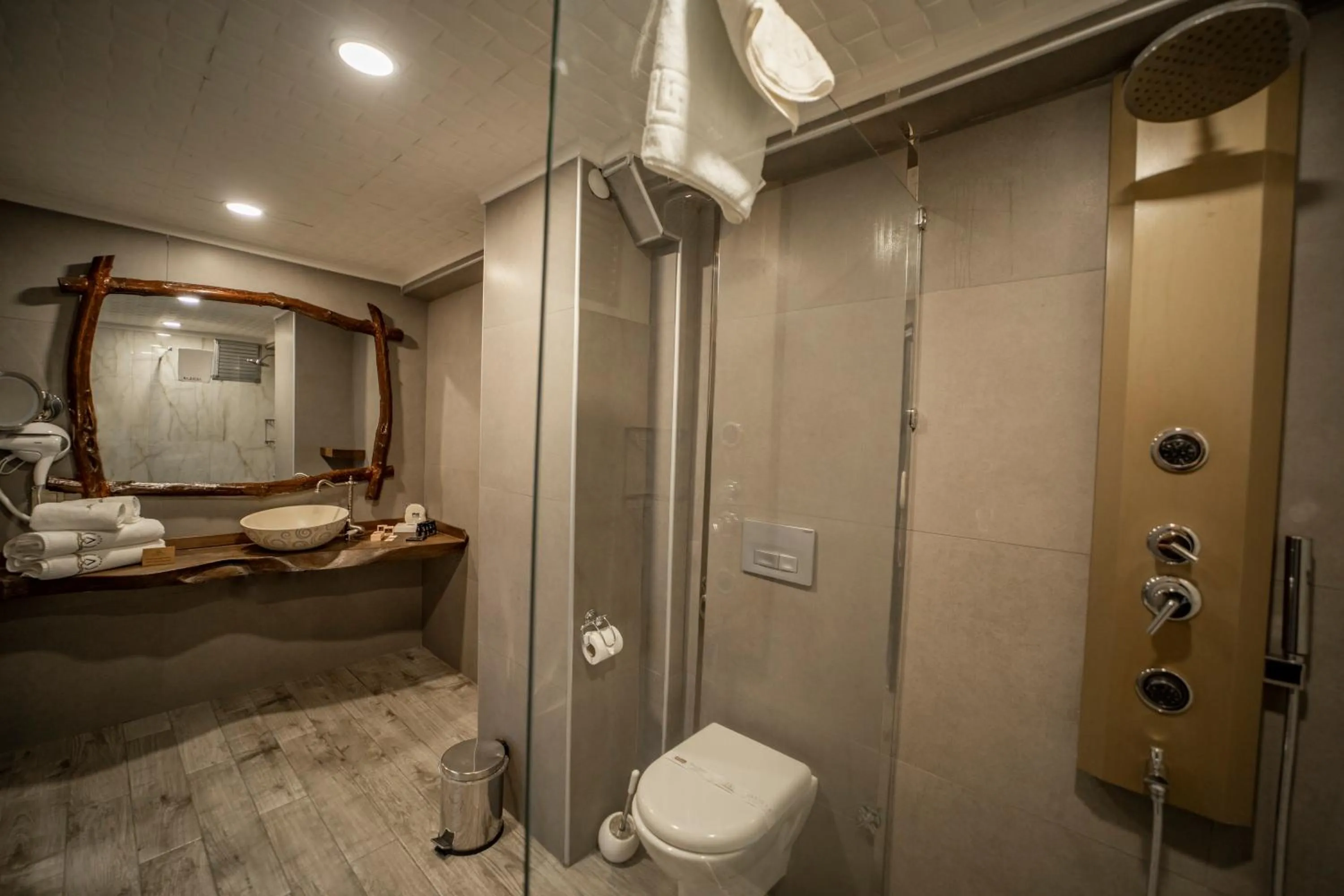 Shower in Aksular Hotel