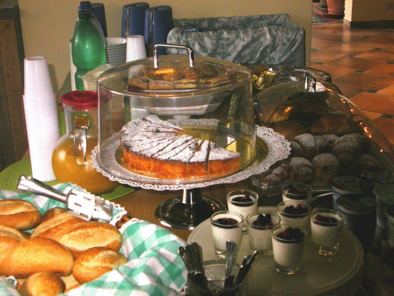 Food and drinks in Hotel Il Roscio