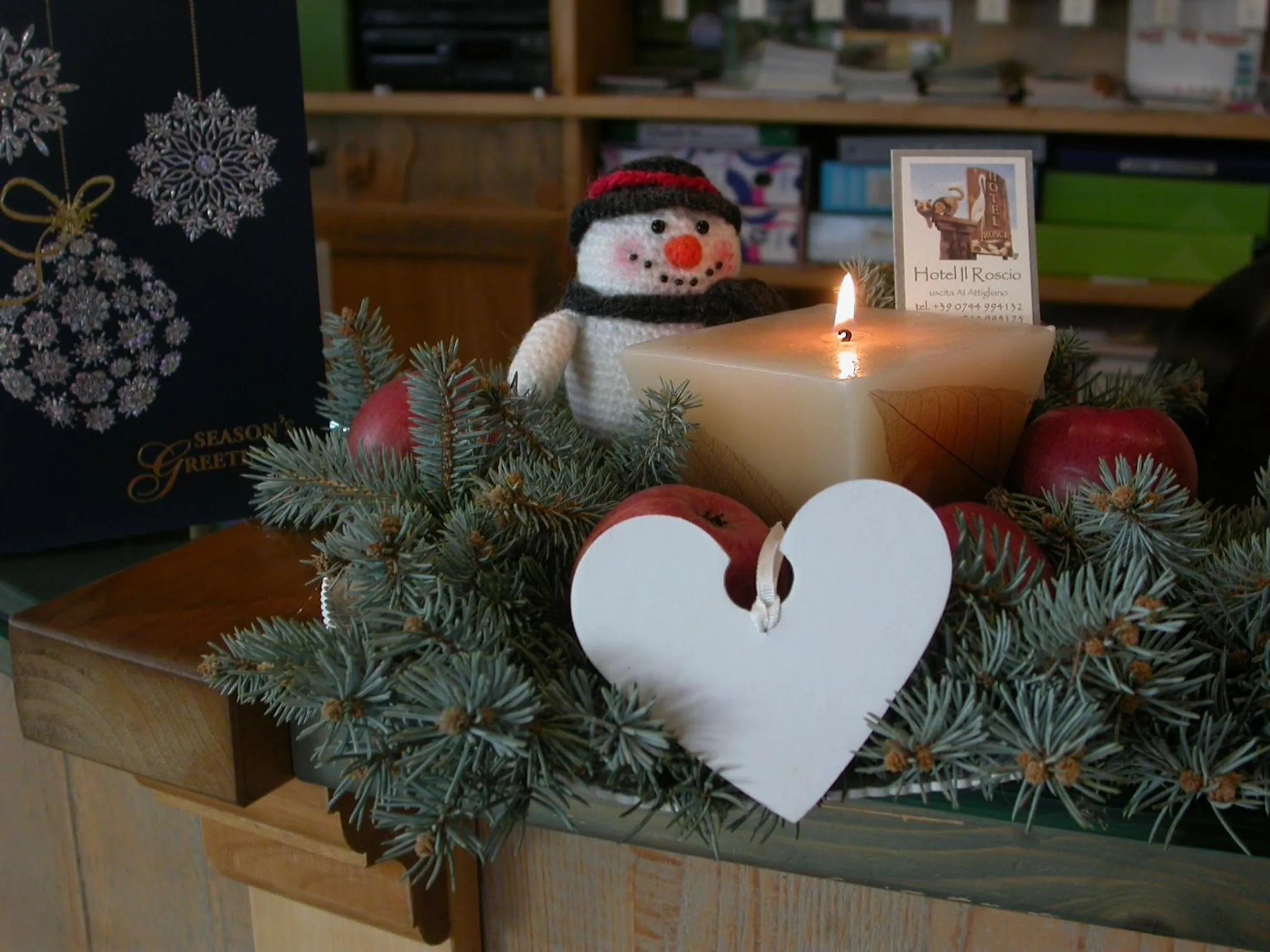 Lobby or reception in Hotel Il Roscio