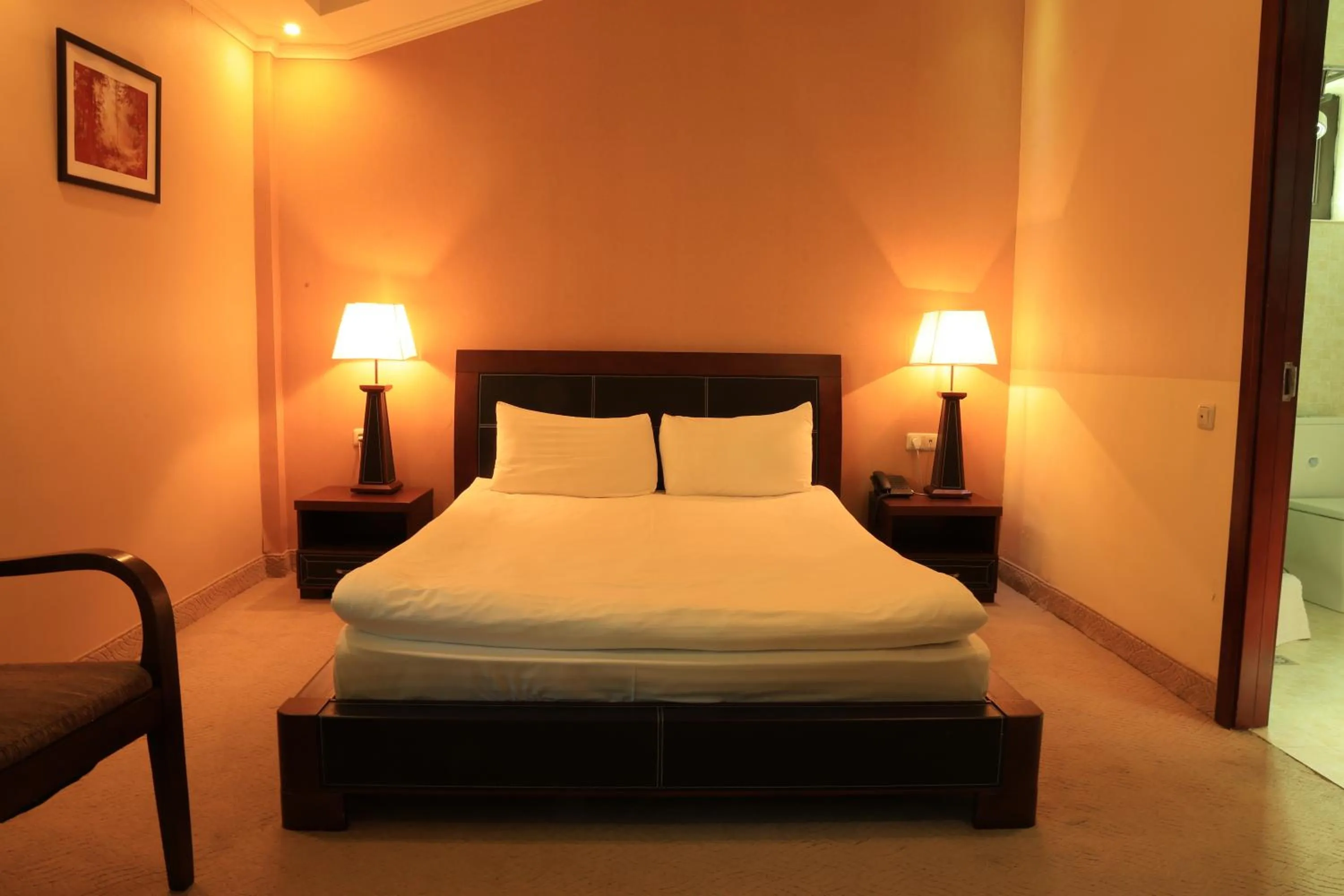Bed in Dilijan Park Resort & Villas