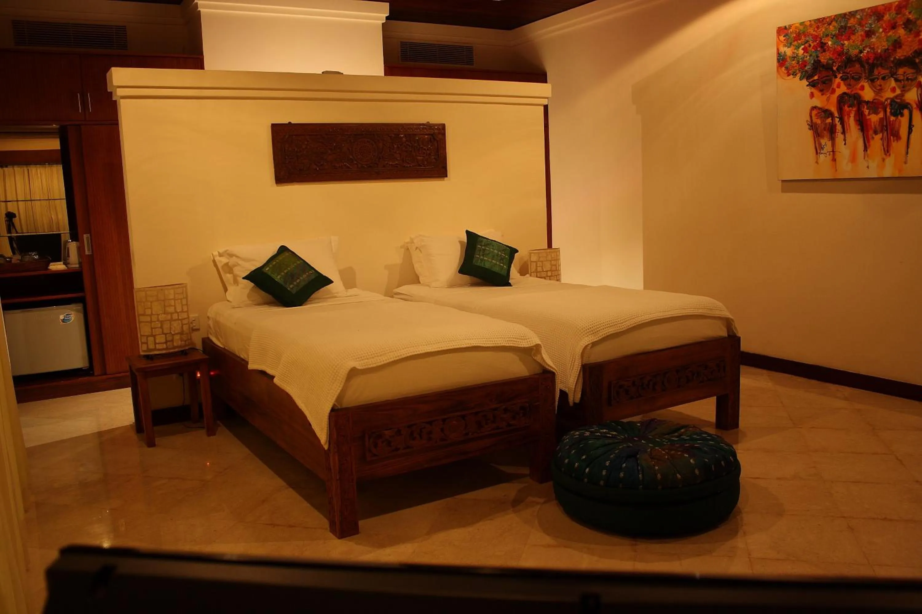 Decorative detail, Bed in Amori Villas