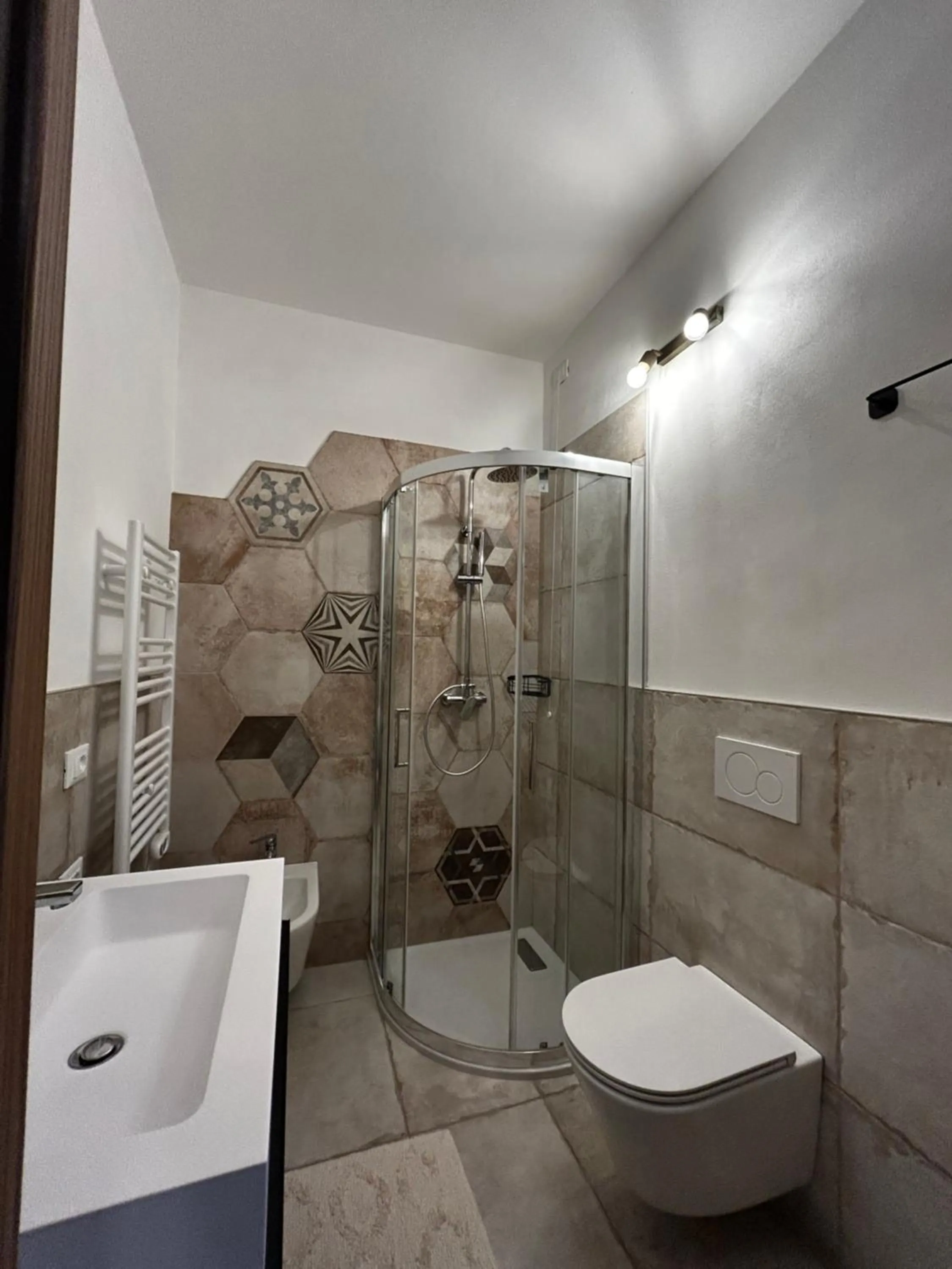 Bathroom in B&B Casa del Conte