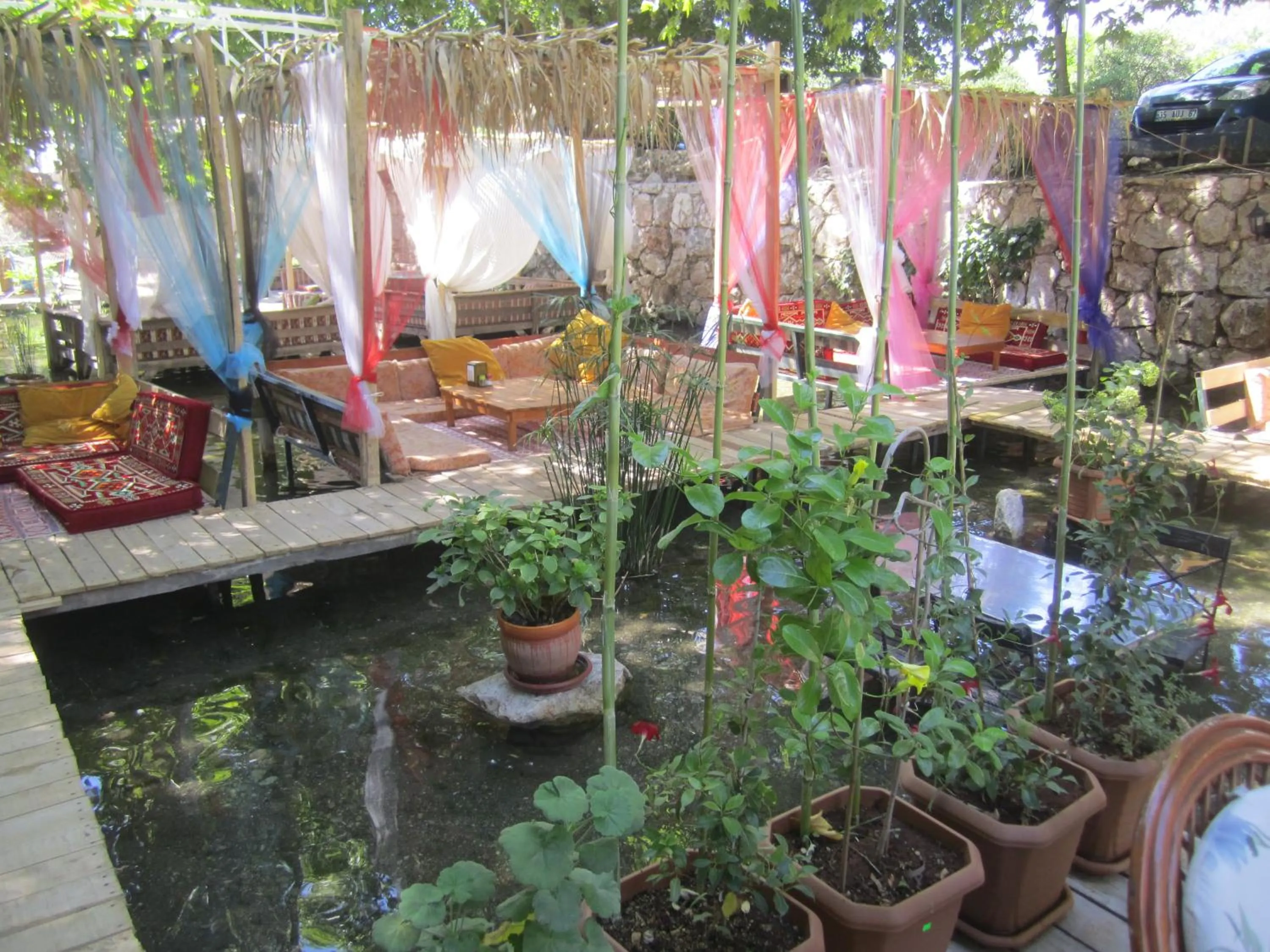 Garden in Arikanda River Garden Hotel
