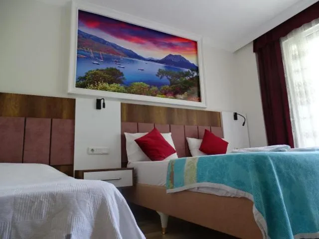 Bed in Arikanda River Garden Hotel