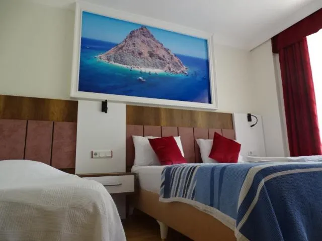 Bed in Arikanda River Garden Hotel