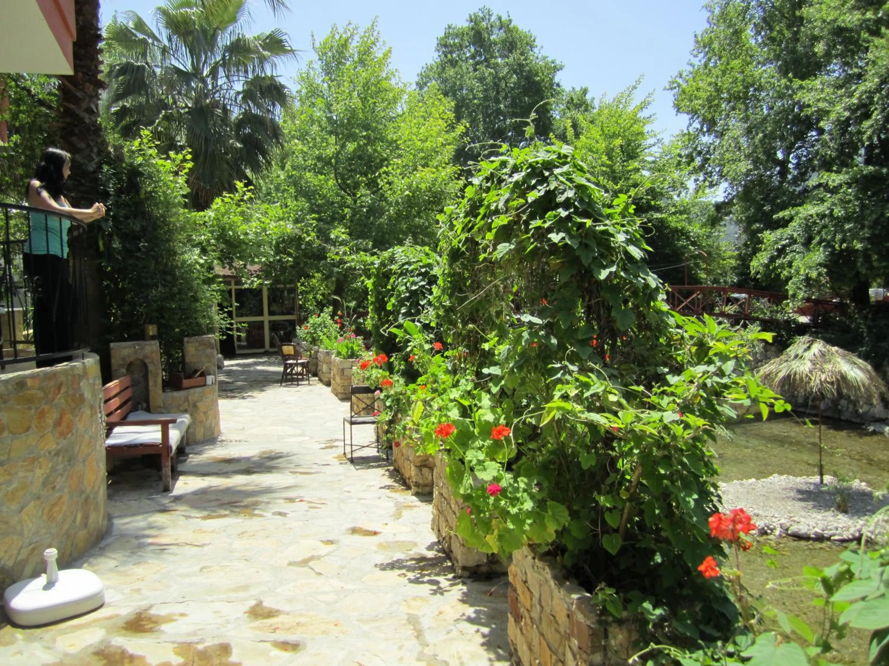 Garden in Arikanda River Garden Hotel