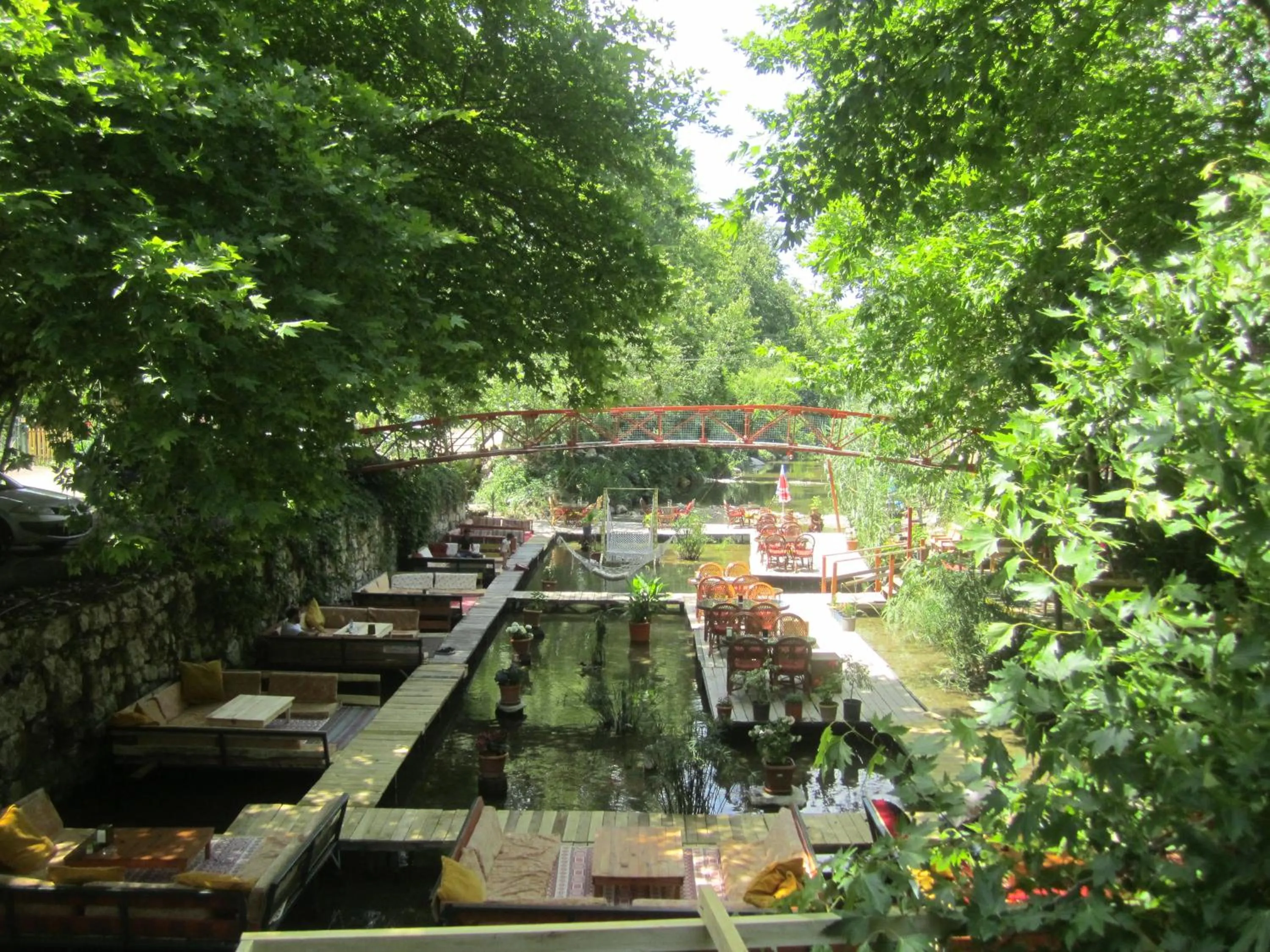 Lake view in Arikanda River Garden Hotel