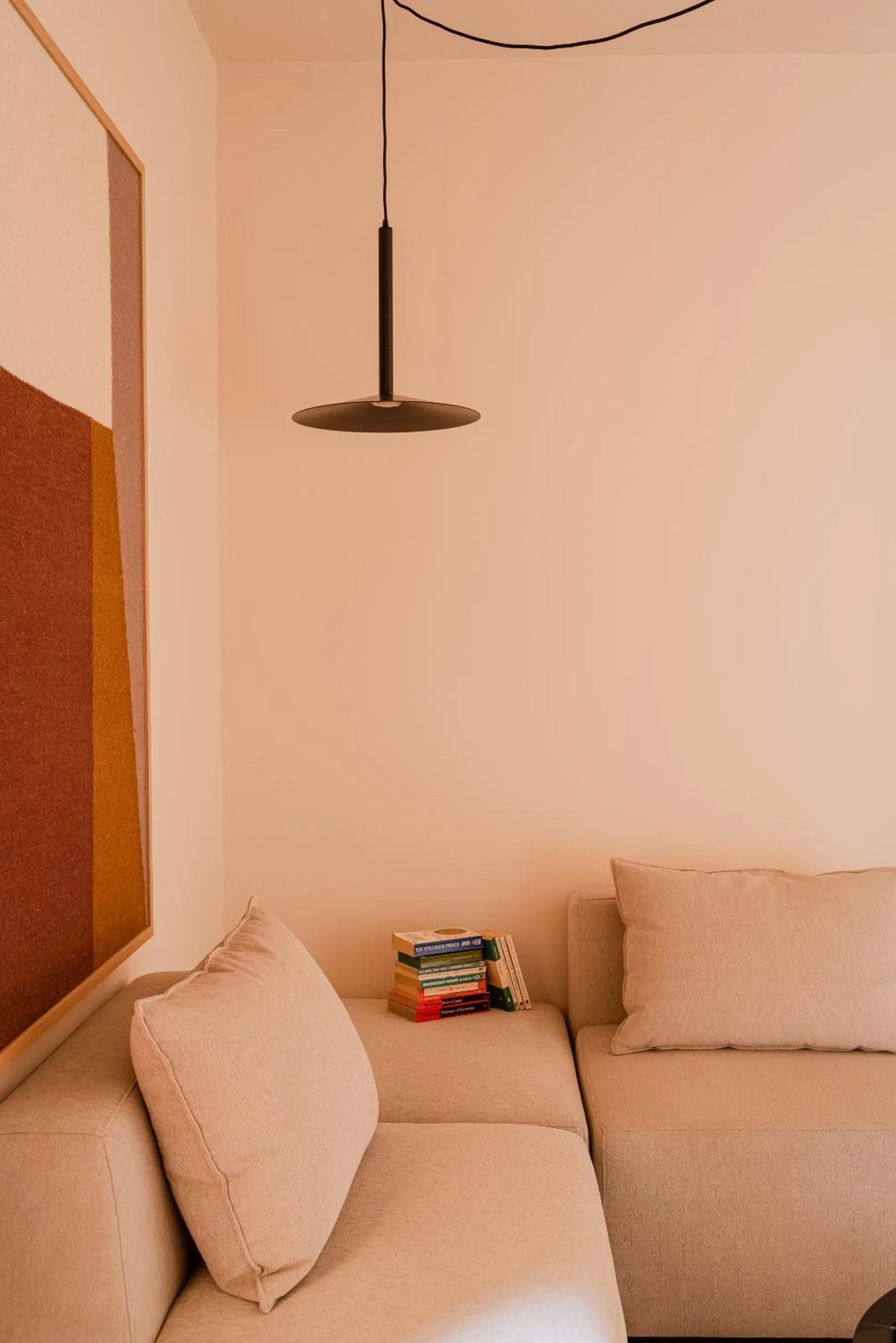 Seating area in Aethos Saragano