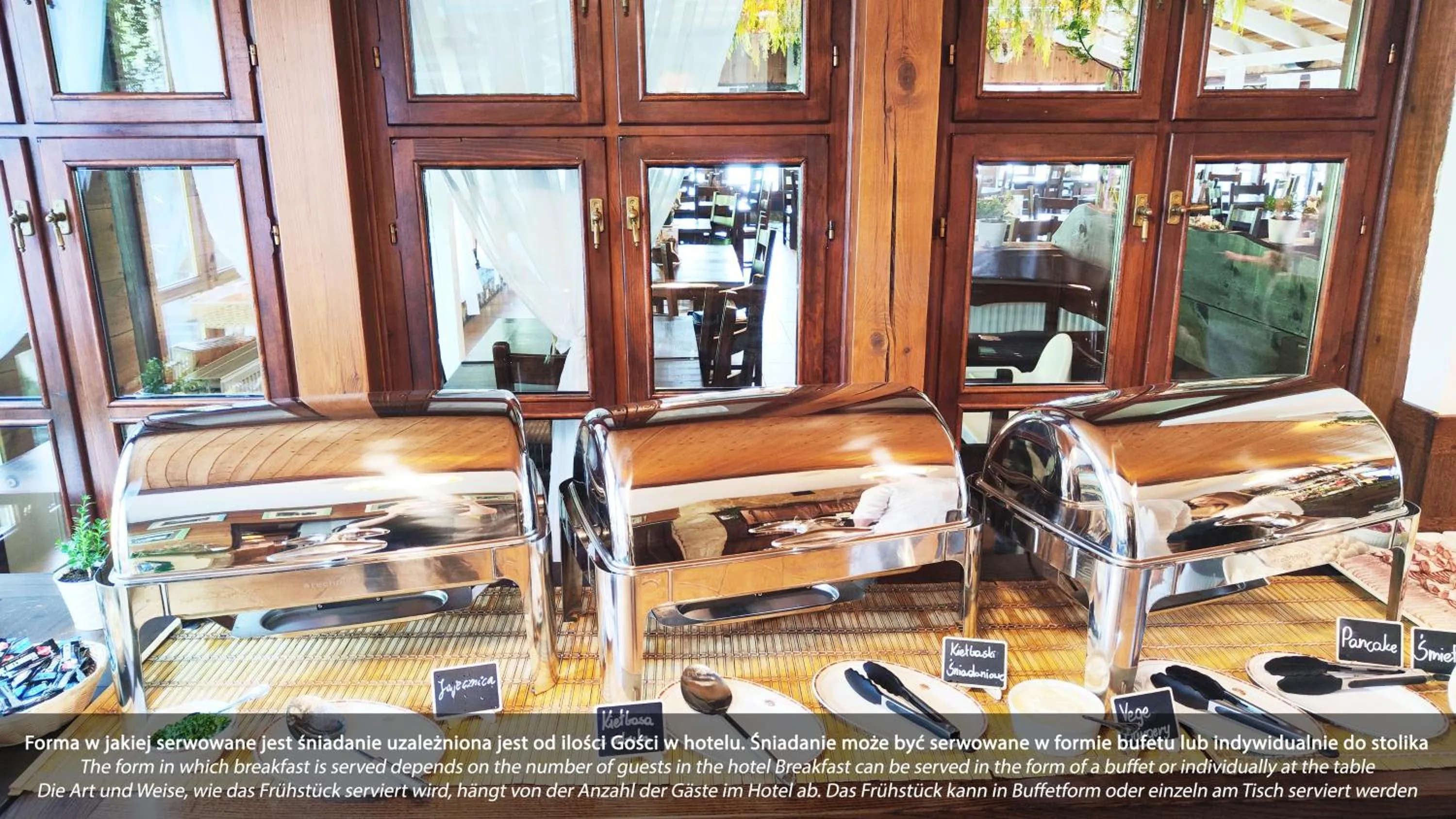 Breakfast in Hotel Dworek Wapionka