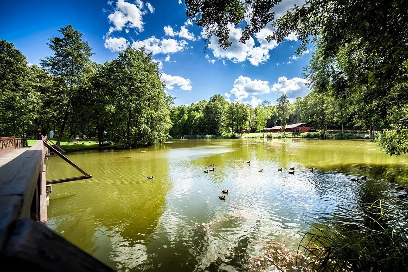 Property building in Hotel Dworek Wapionka