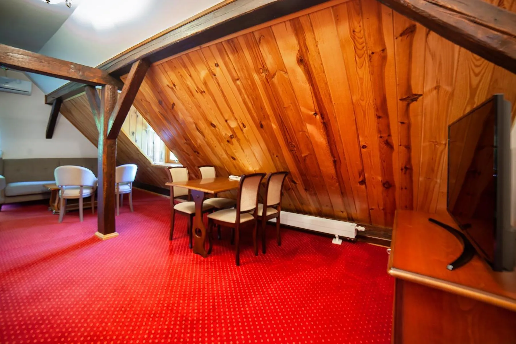 Living room in Hotel Dworek Wapionka