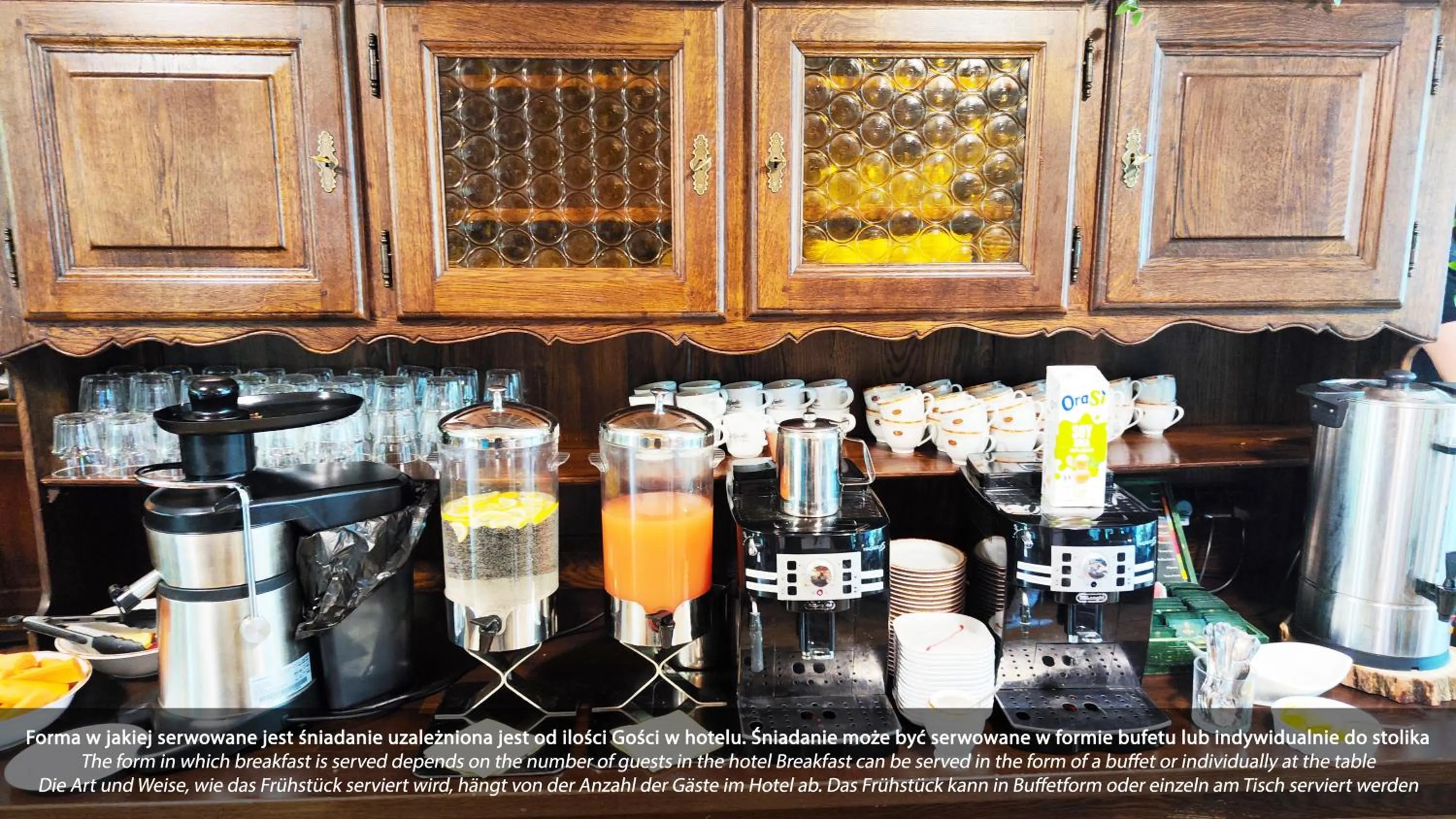 Breakfast in Hotel Dworek Wapionka