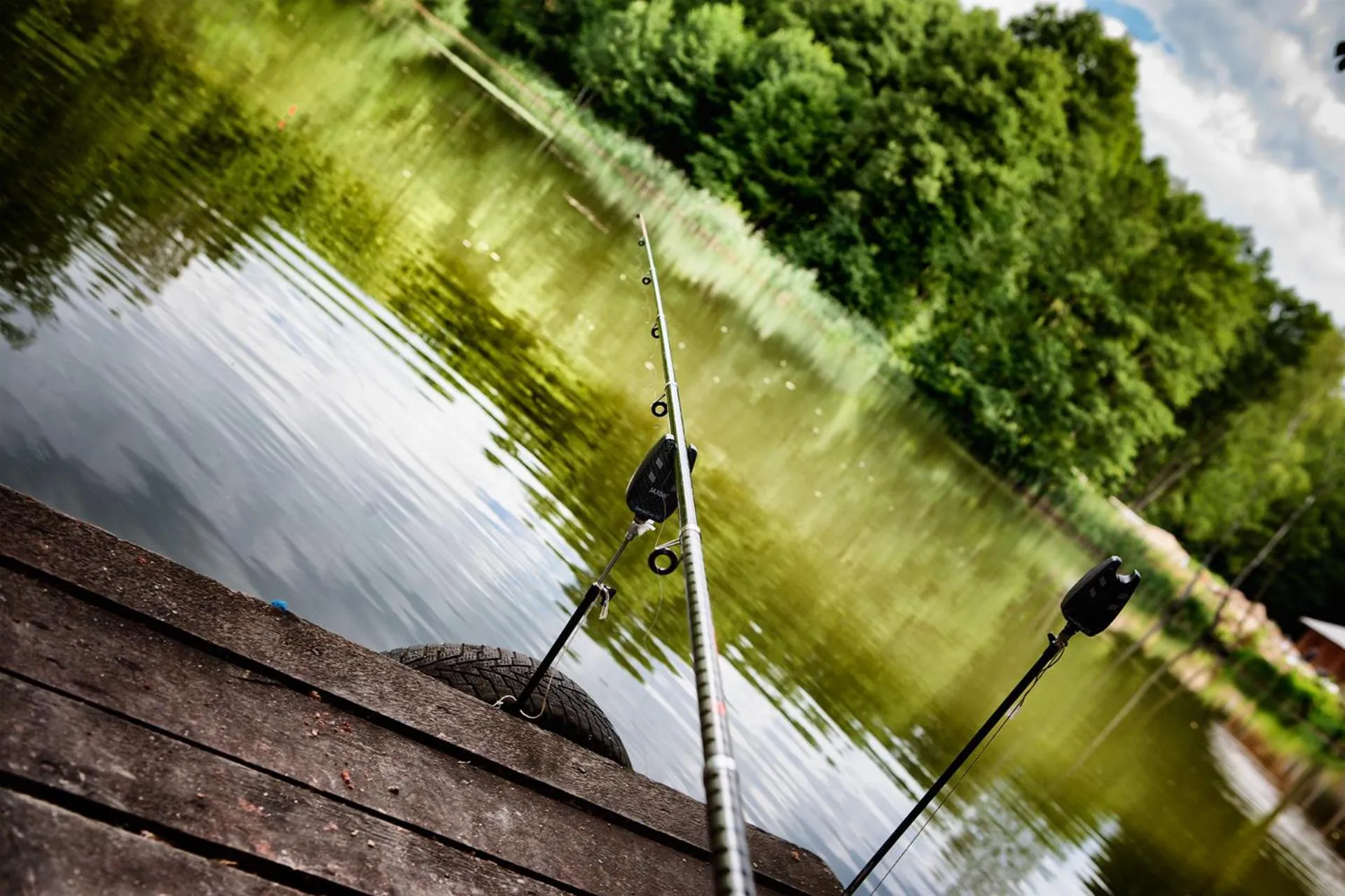 Fishing in Hotel Dworek Wapionka