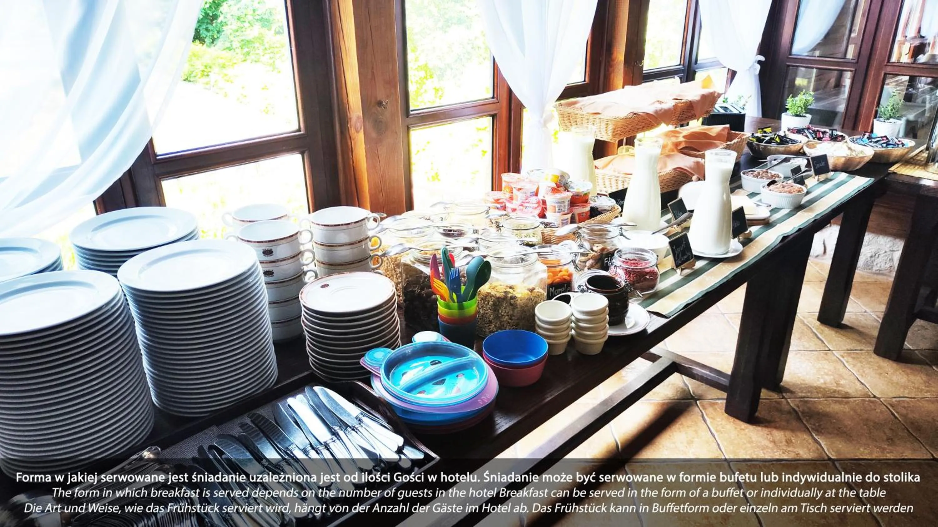 Breakfast in Hotel Dworek Wapionka