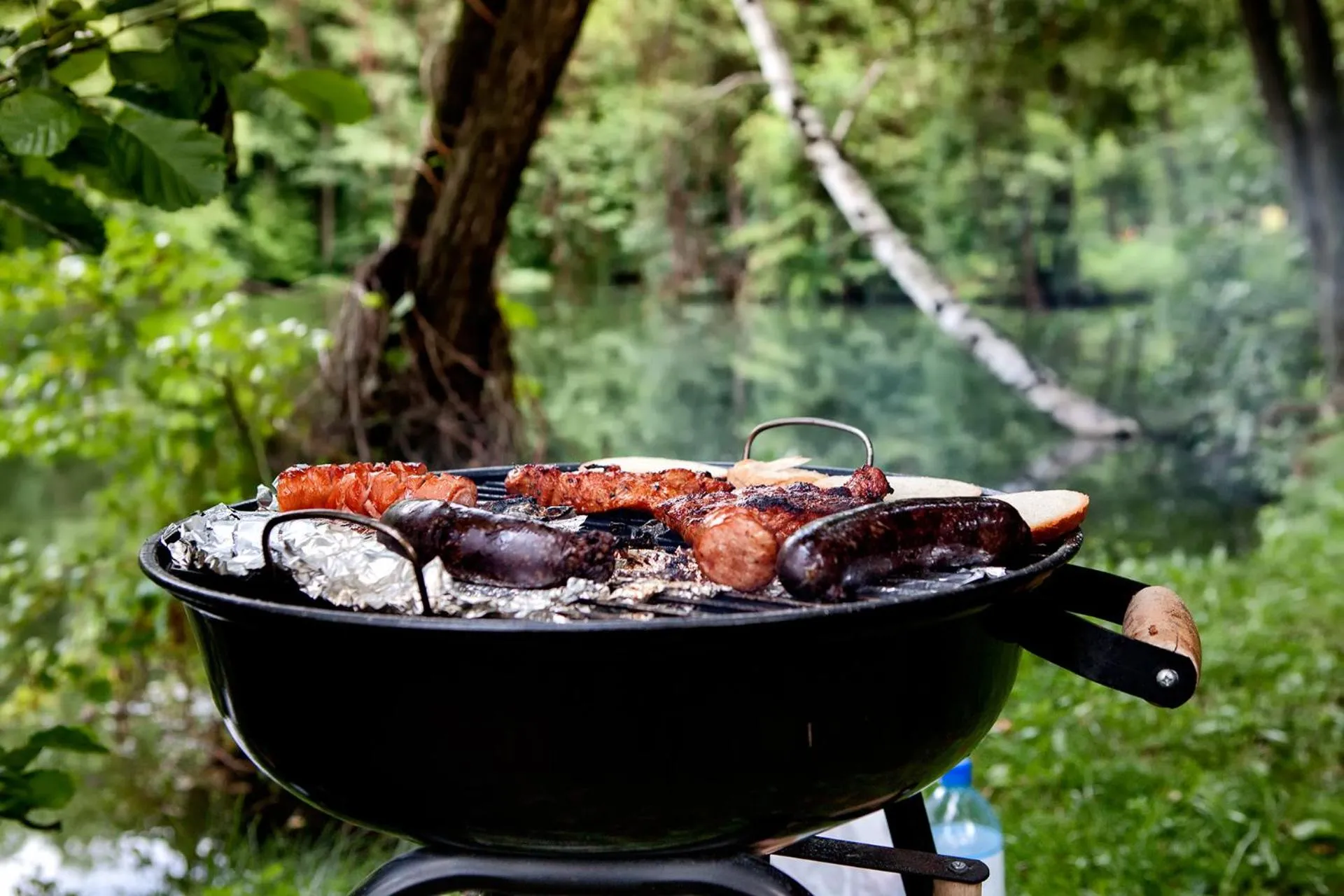 BBQ facilities in Hotel Dworek Wapionka