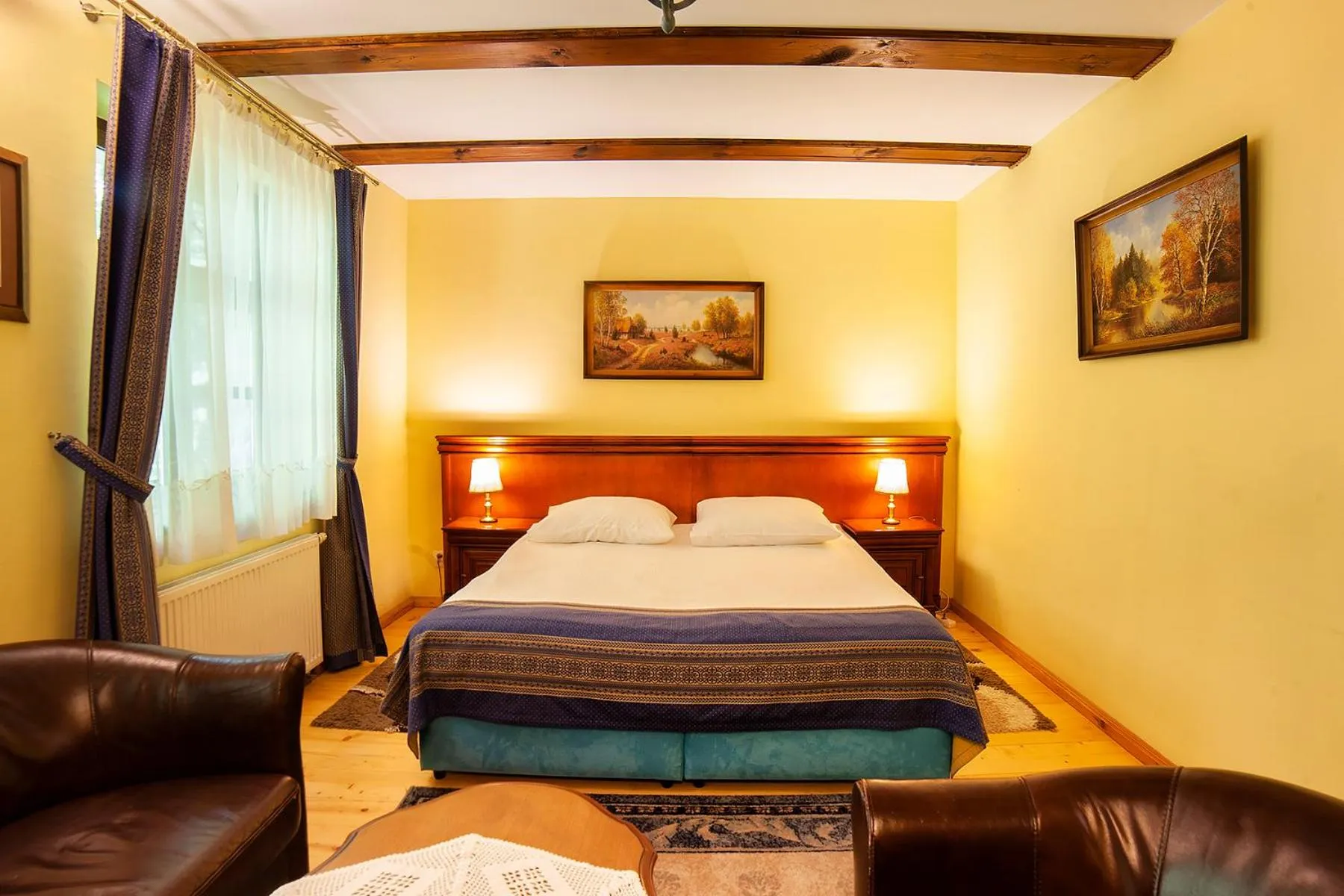 Photo of the whole room, Bed in Hotel Dworek Wapionka