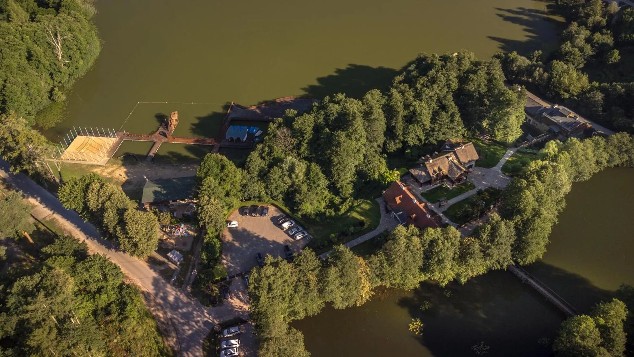 Bird's eye view in Hotel Dworek Wapionka