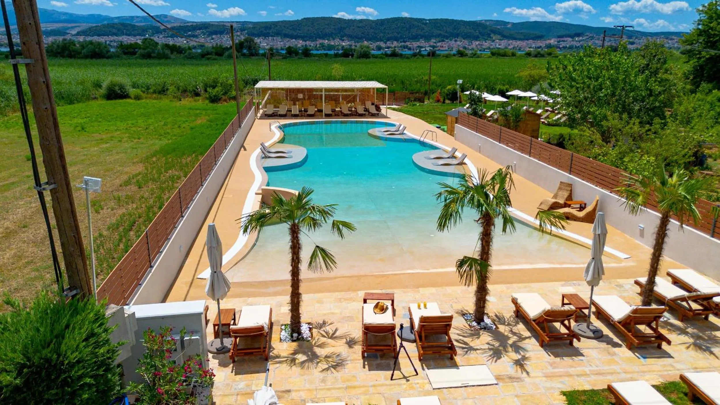 Swimming pool in Anemolia Resort and Spa