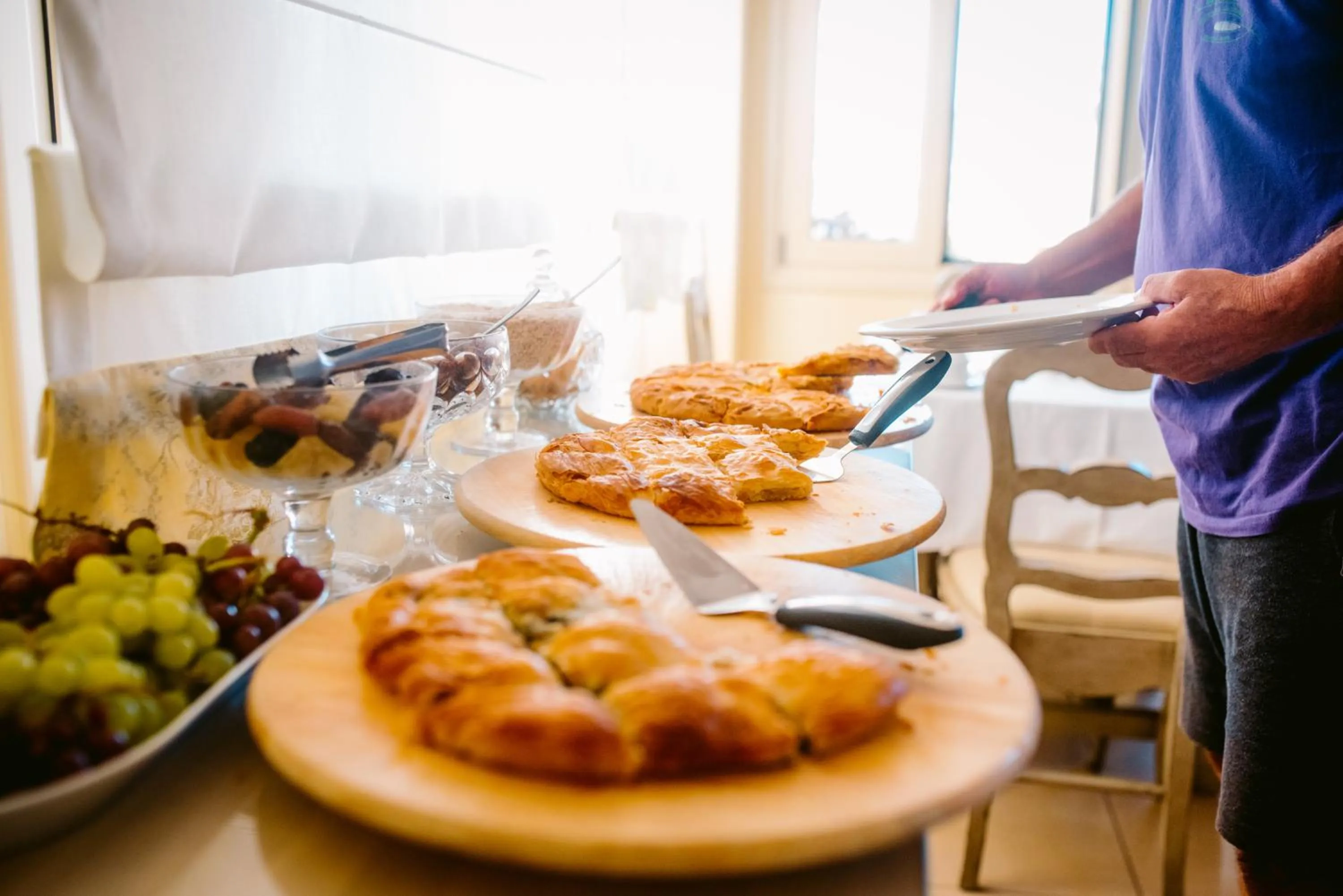 Food and drinks in Anemolia Resort and Spa