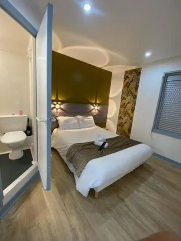 Bed in FASTHOTEL A Dijon