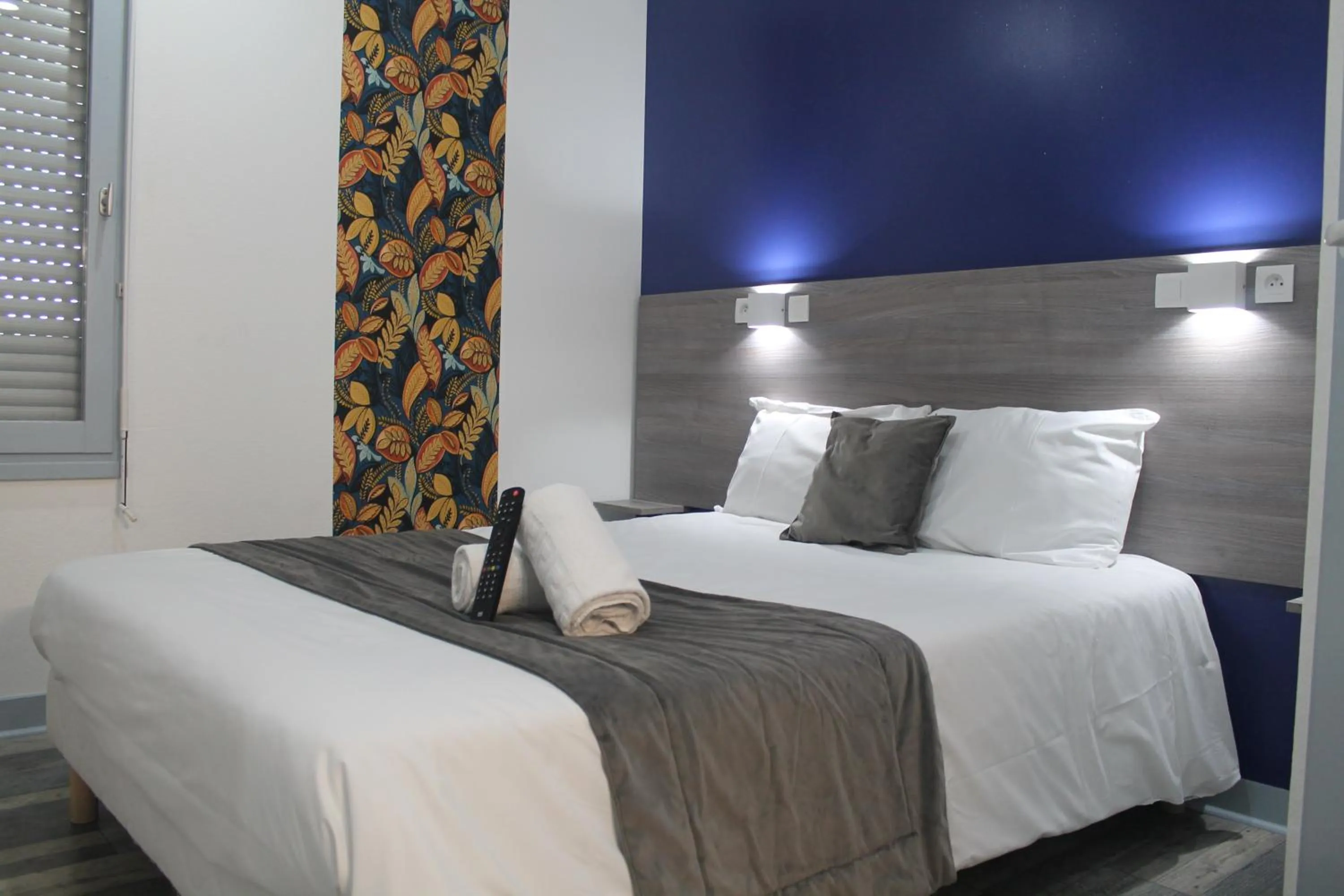 Bed in FASTHOTEL A Dijon