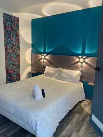 Bed in FASTHOTEL A Dijon