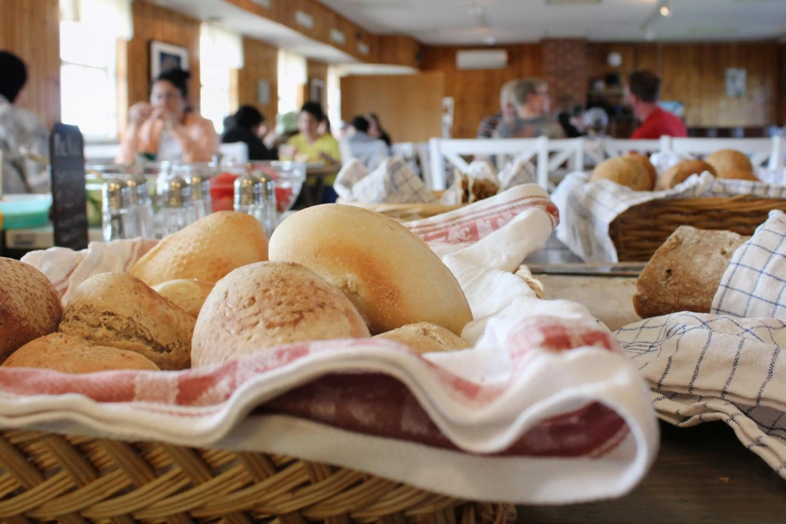 Breakfast in STF Bunge Hostel