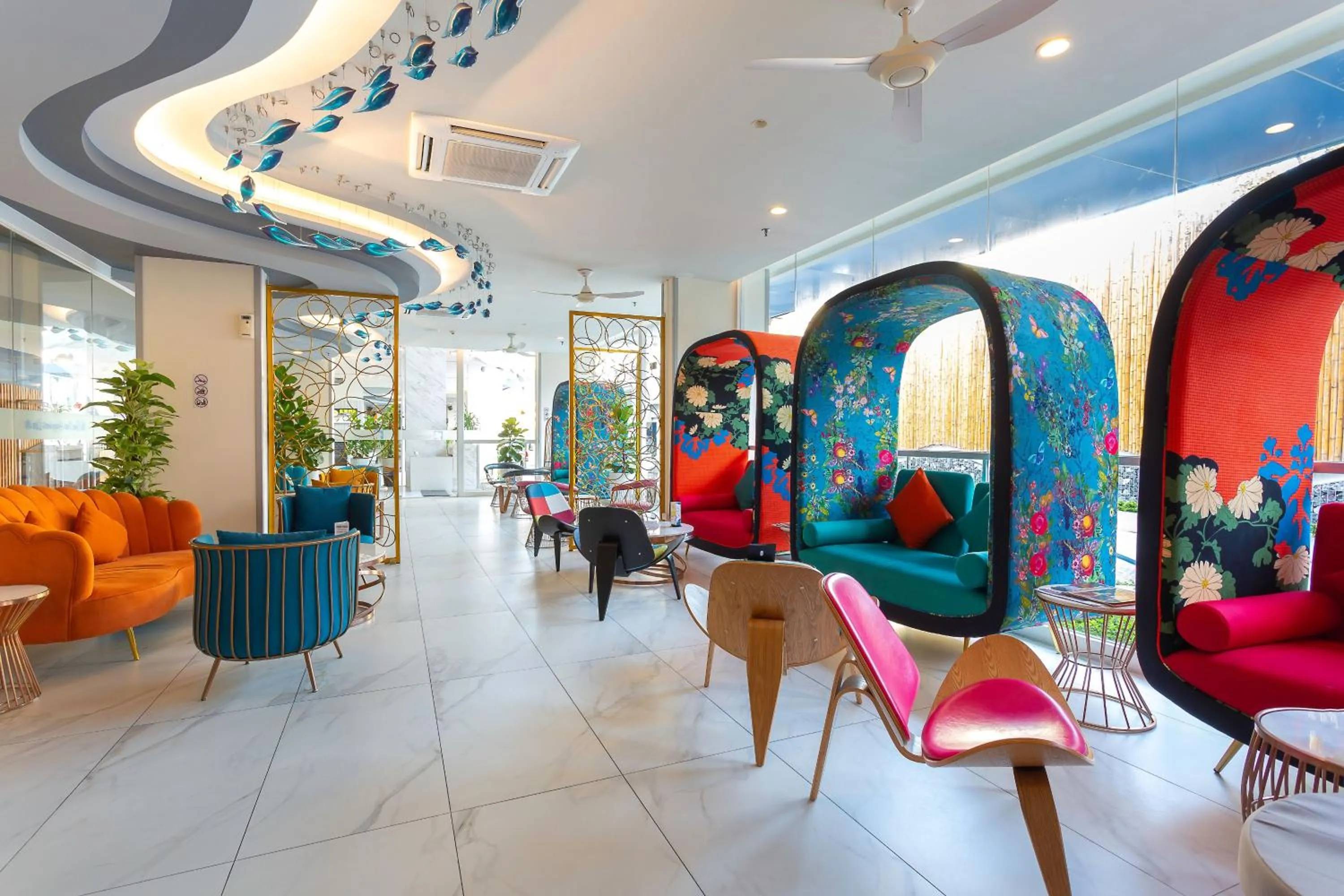 Lobby or reception in Hotel Clover Patong Phuket - SHA Plus