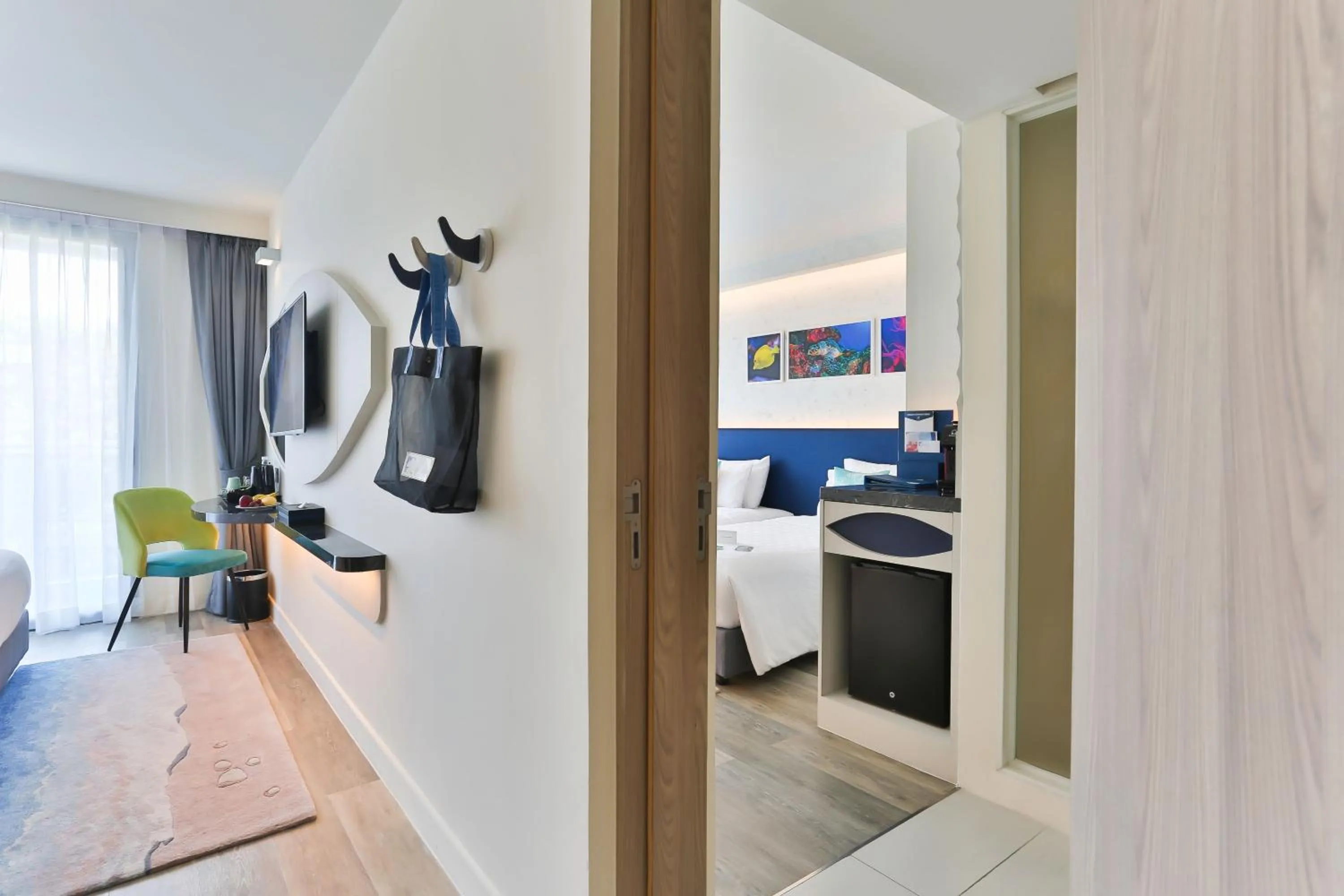 Bedroom in Hotel Clover Patong Phuket - SHA Plus