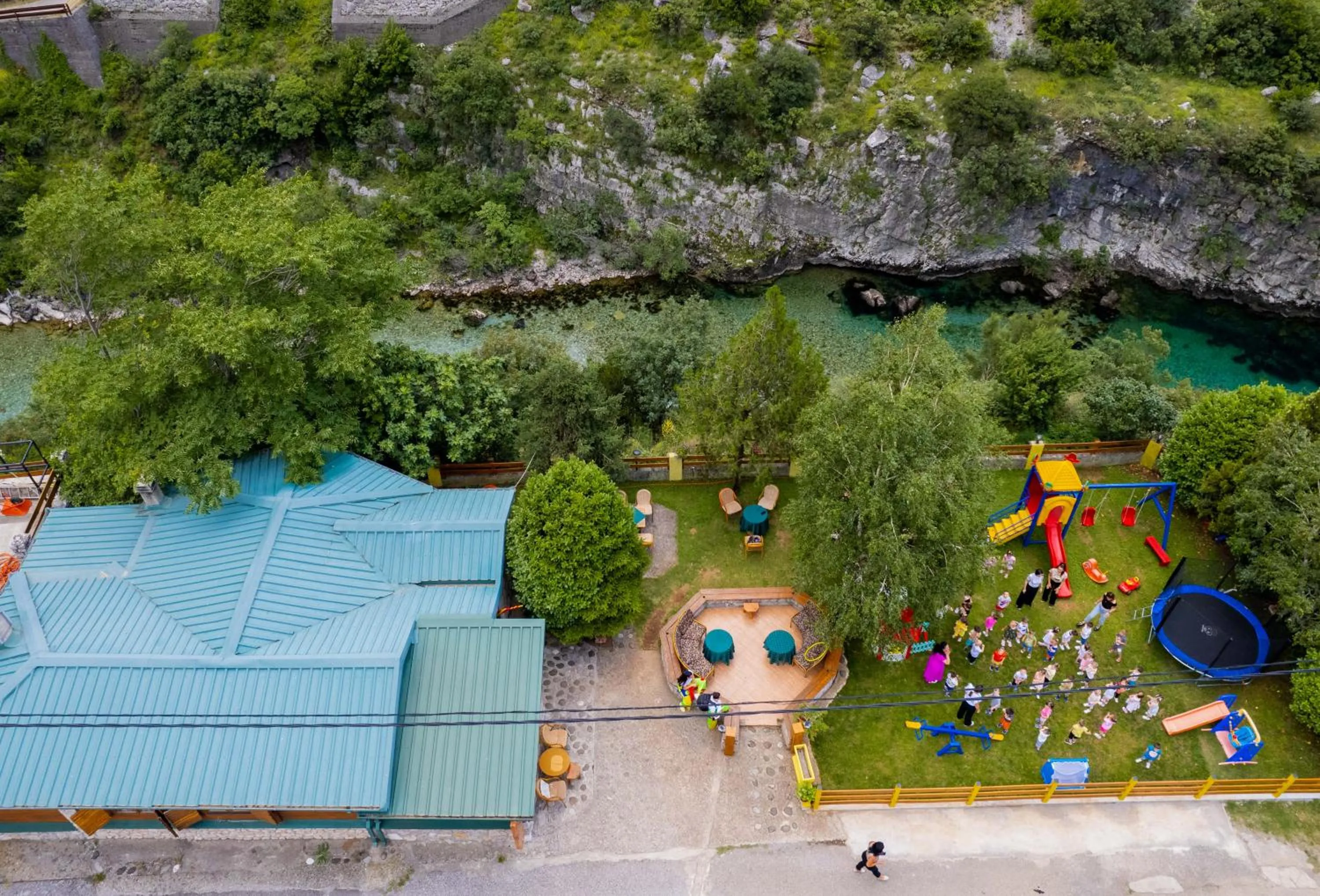 Children play ground in Hostel Izvor