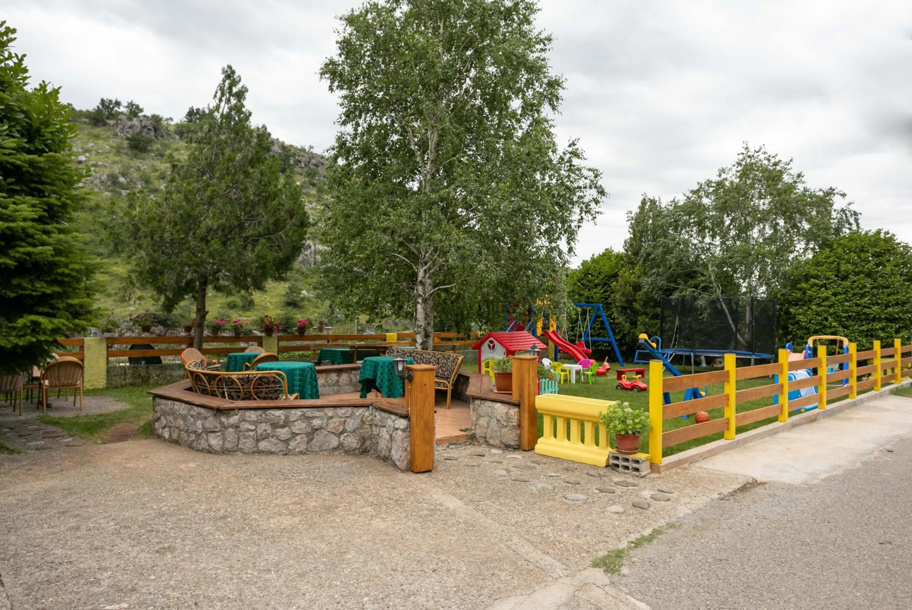 Children play ground in Hostel Izvor