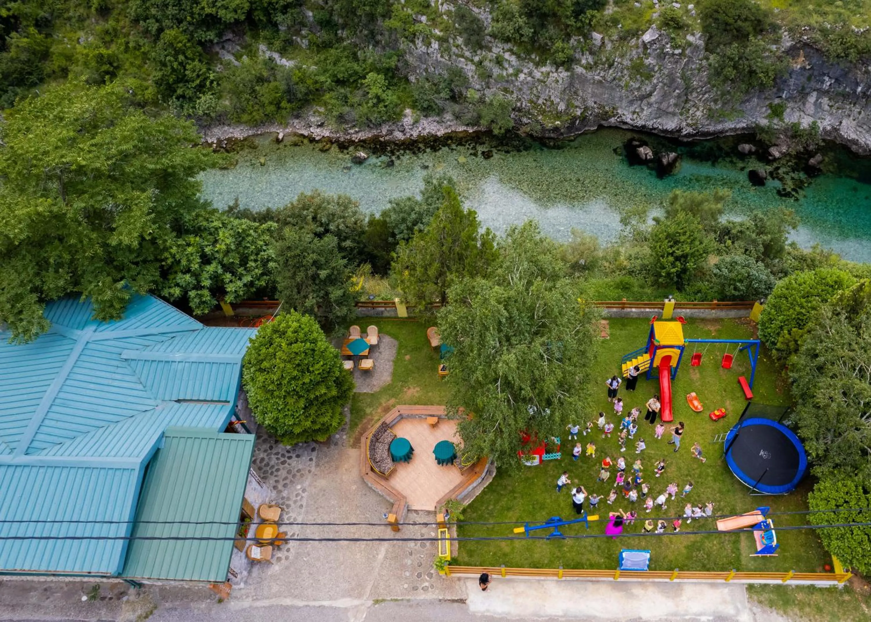 Children play ground in Hostel Izvor