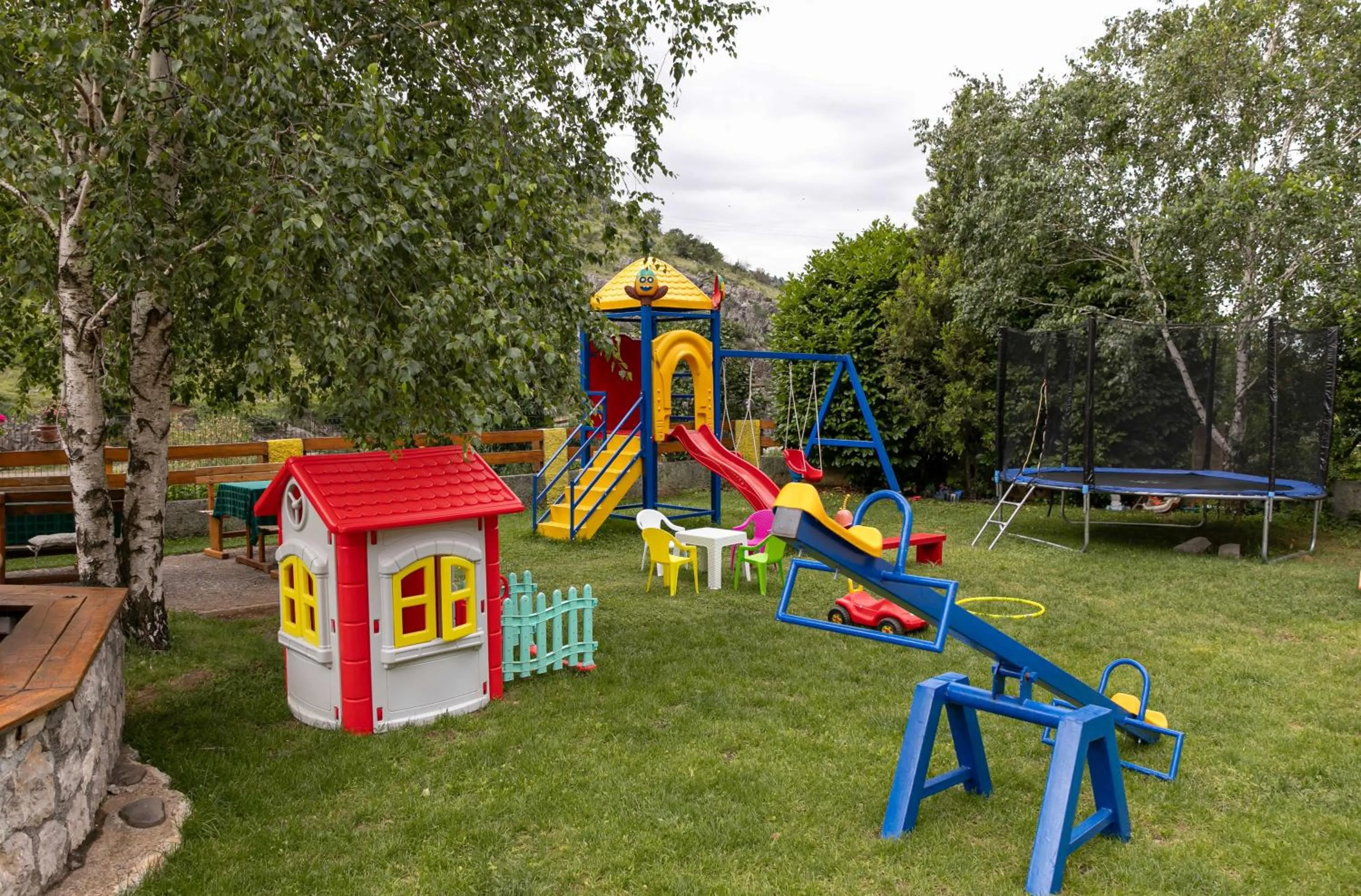 Children play ground in Hostel Izvor