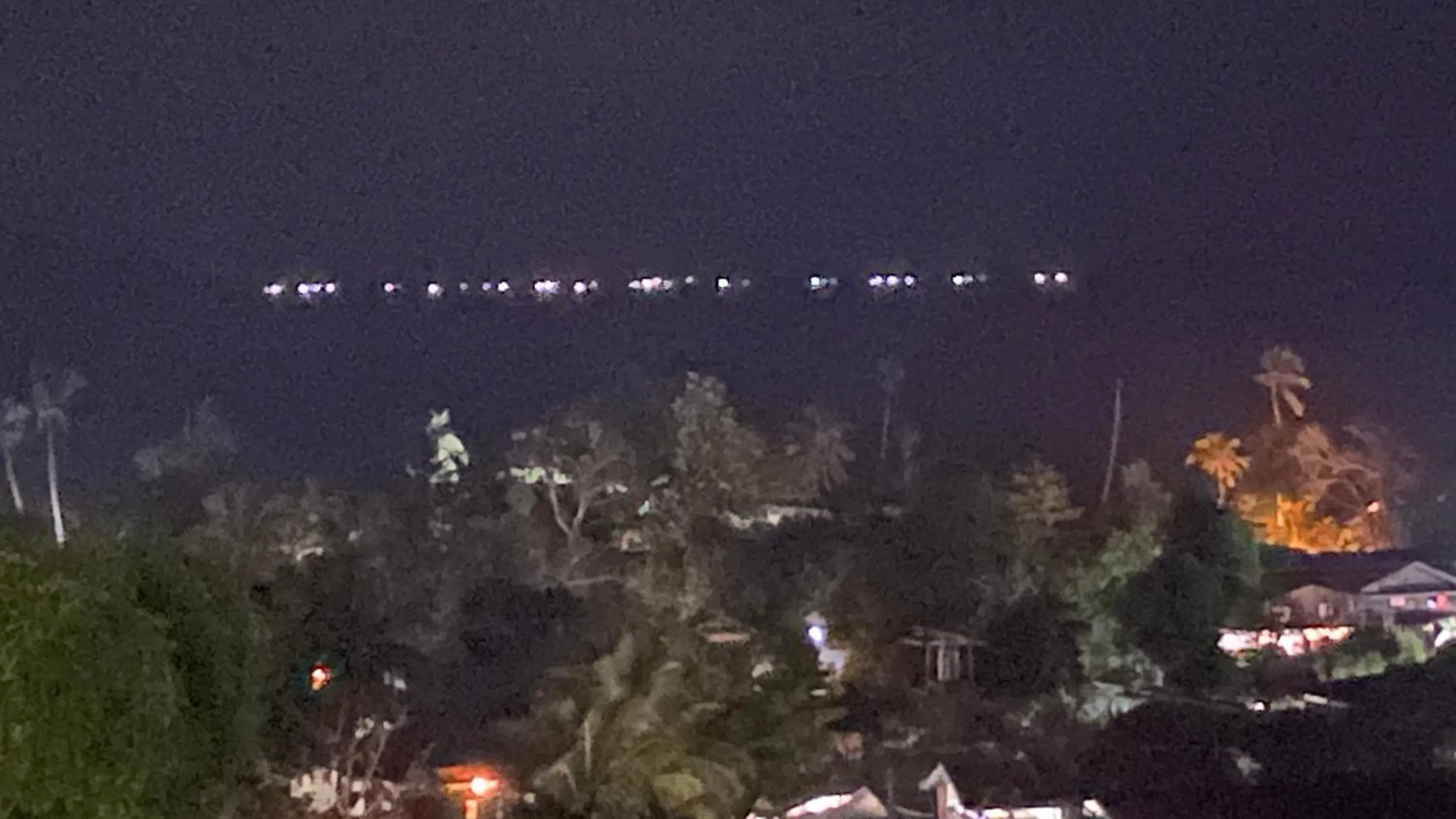 Night in Santa Claus Hilltop